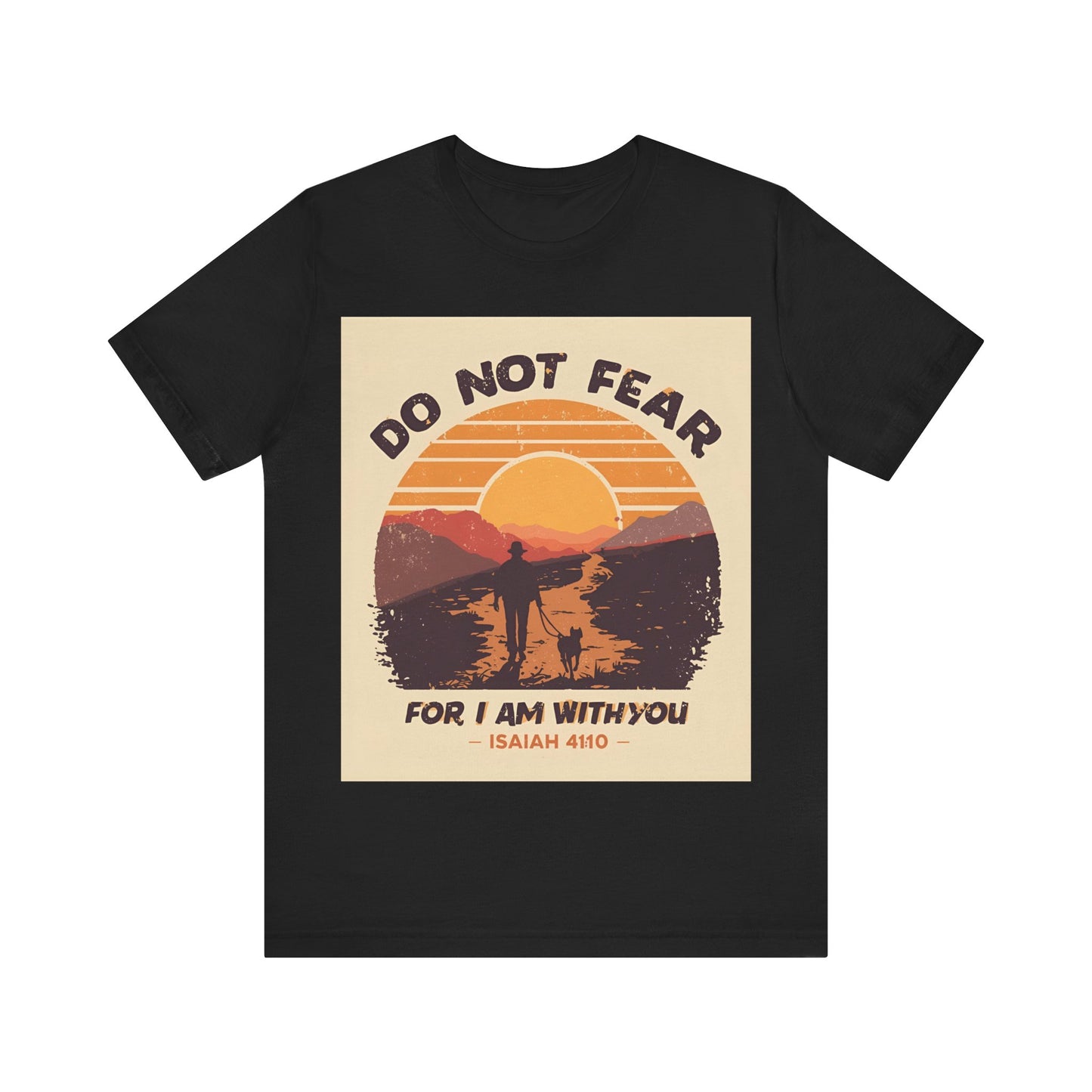 Retro Isaiah 41:10 Unisex Tee