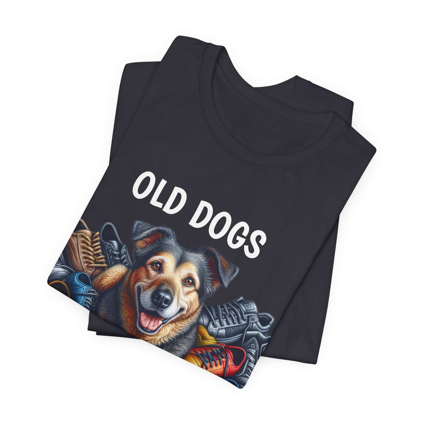 Cherish Every Step - T-Shirt for Dog Lovers | Celebrate Life with Senior Dogs | Unisex Jersey T-Shirt