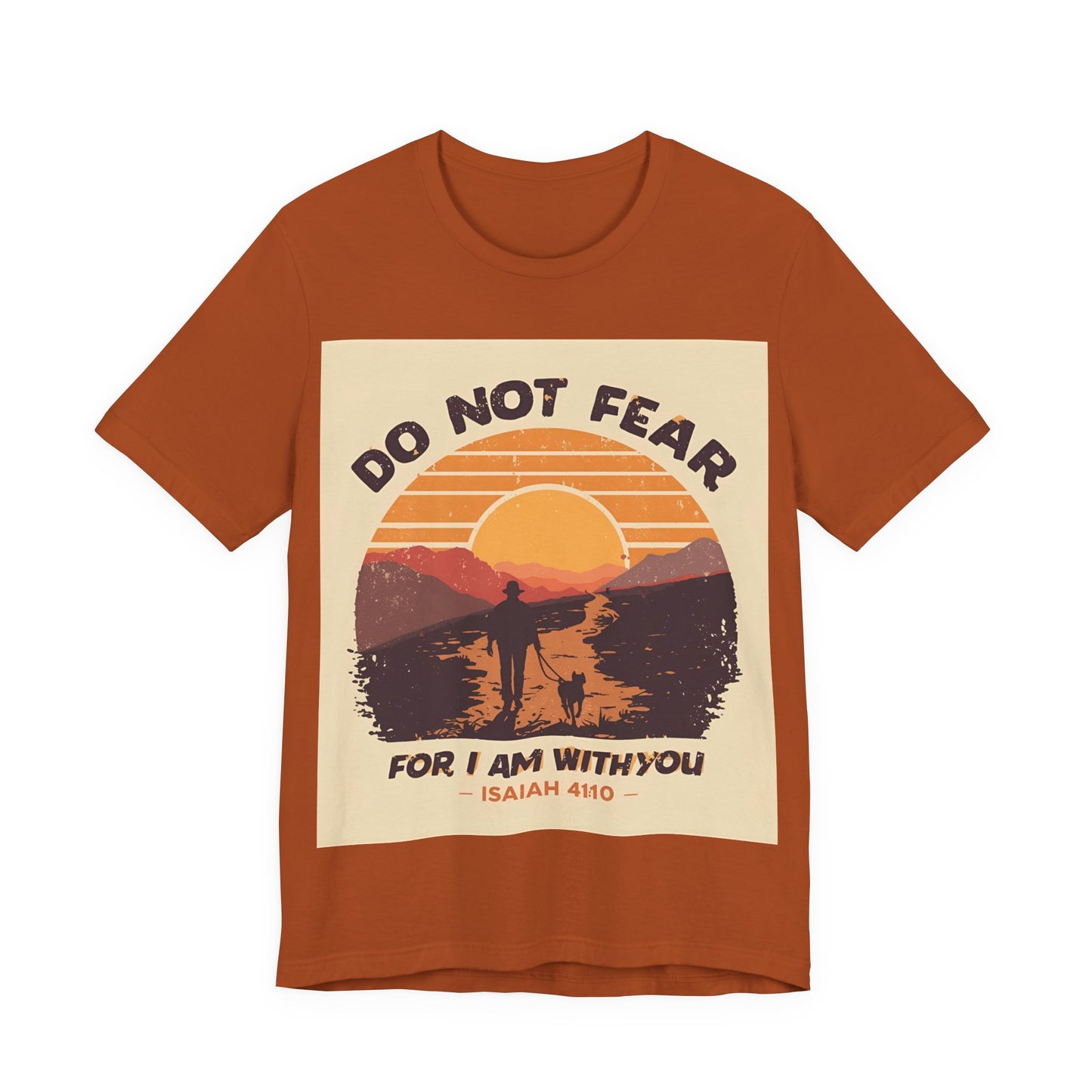 Retro Isaiah 41:10 Unisex Tee