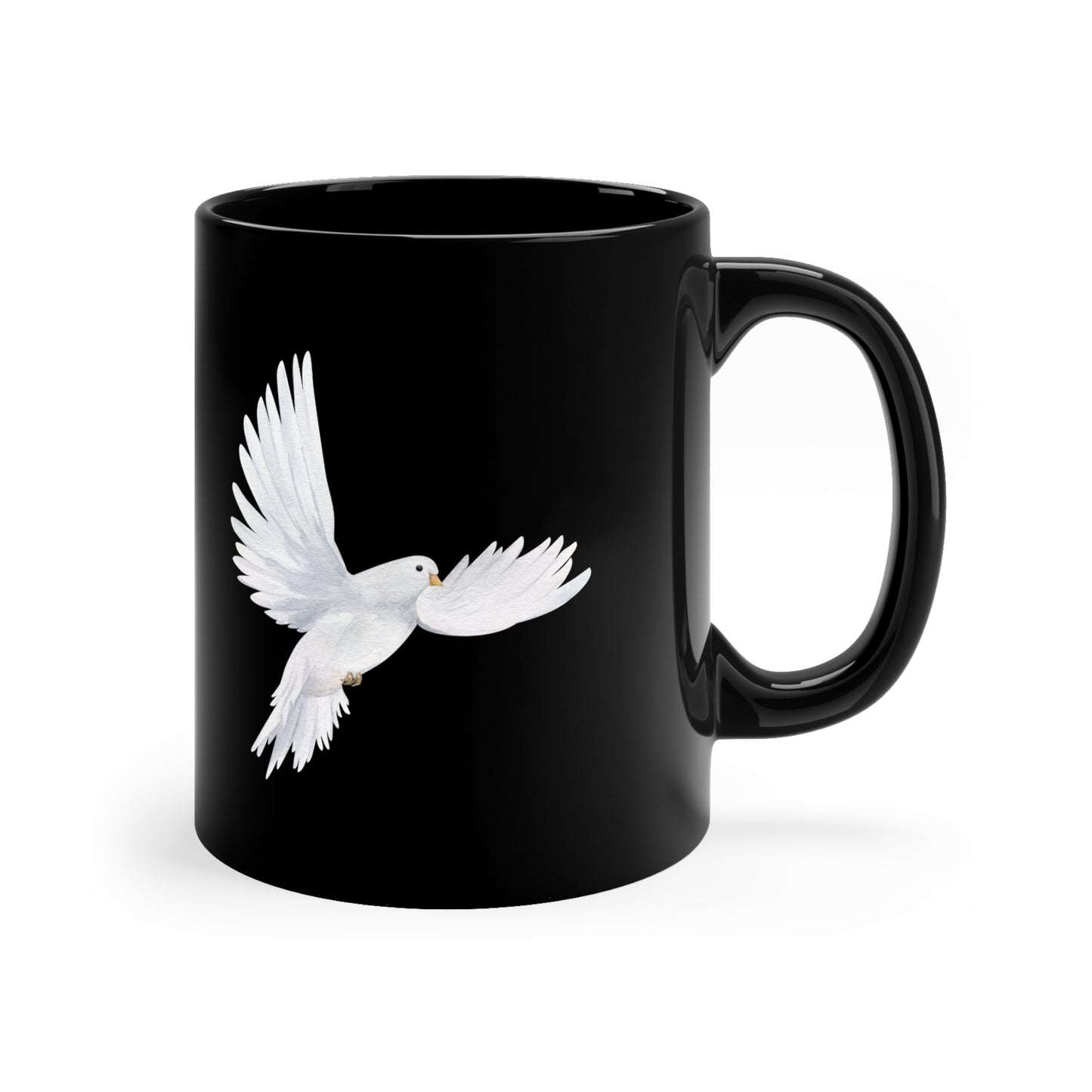 Dove & Bible Verse Mug – Matthew 3:16-17 Christian Gift