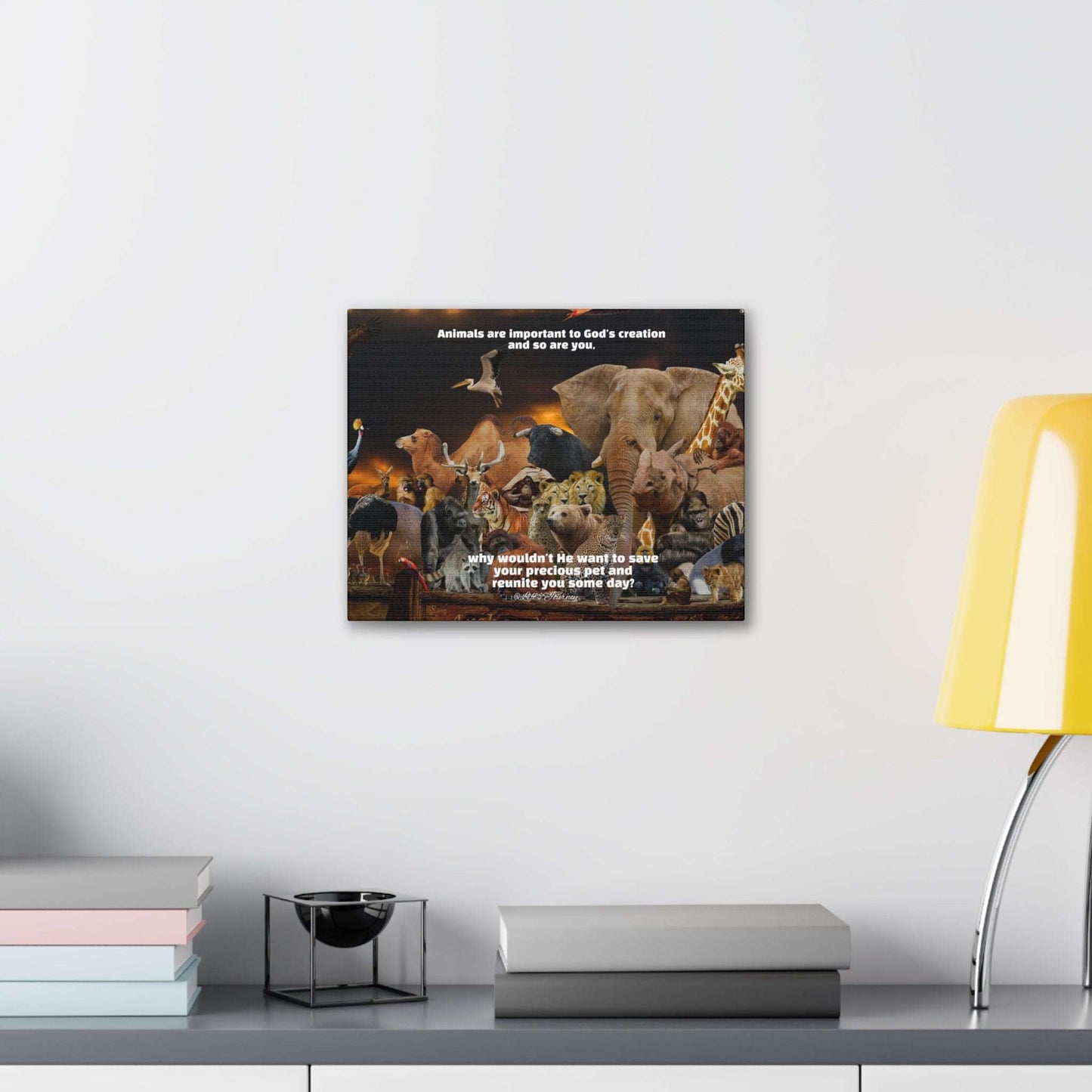 Animals are Important to God Canvas Print