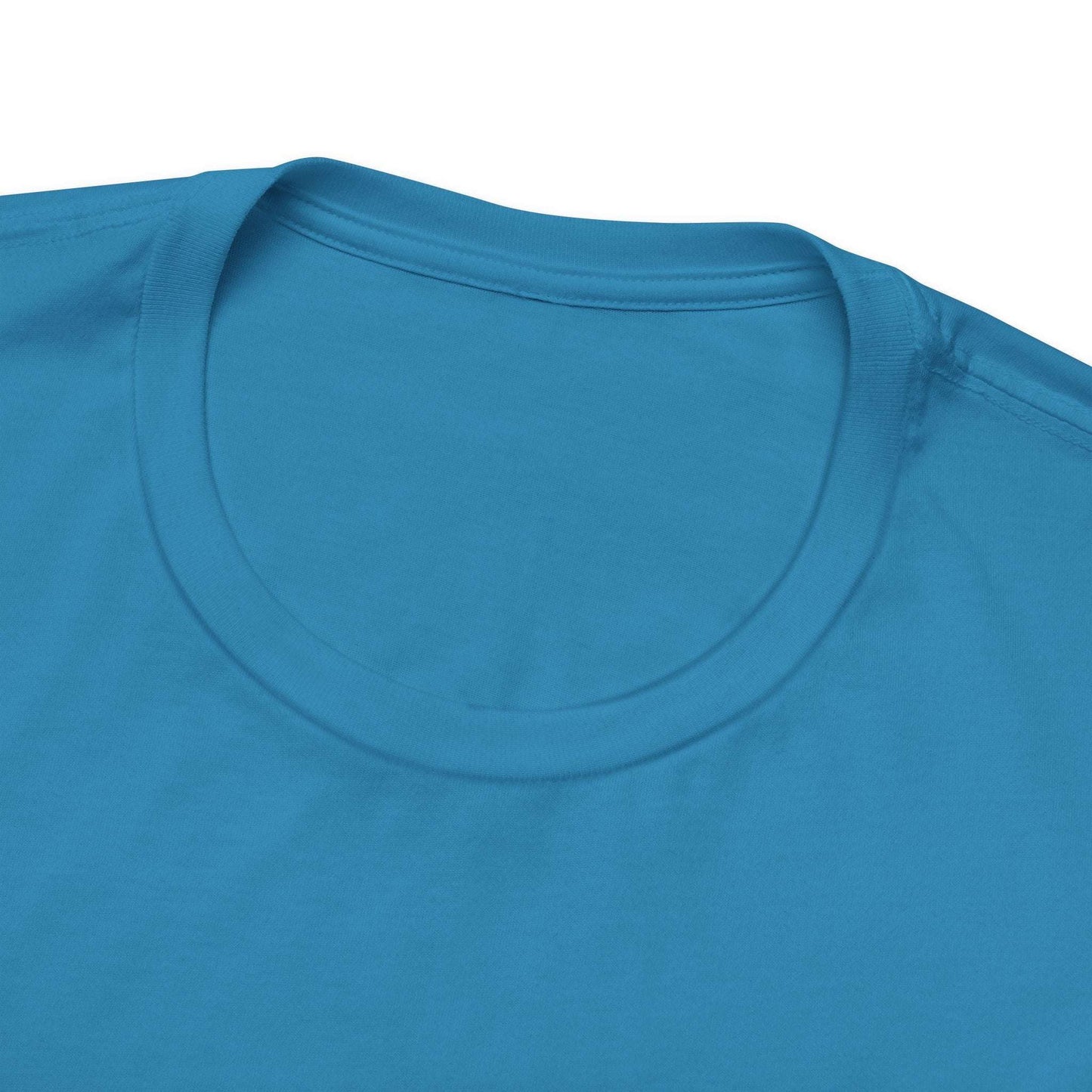 My Lifeguard Is The Calm In Every Storm Unisex Jersey T-Shirt Overlaying Waves in Background