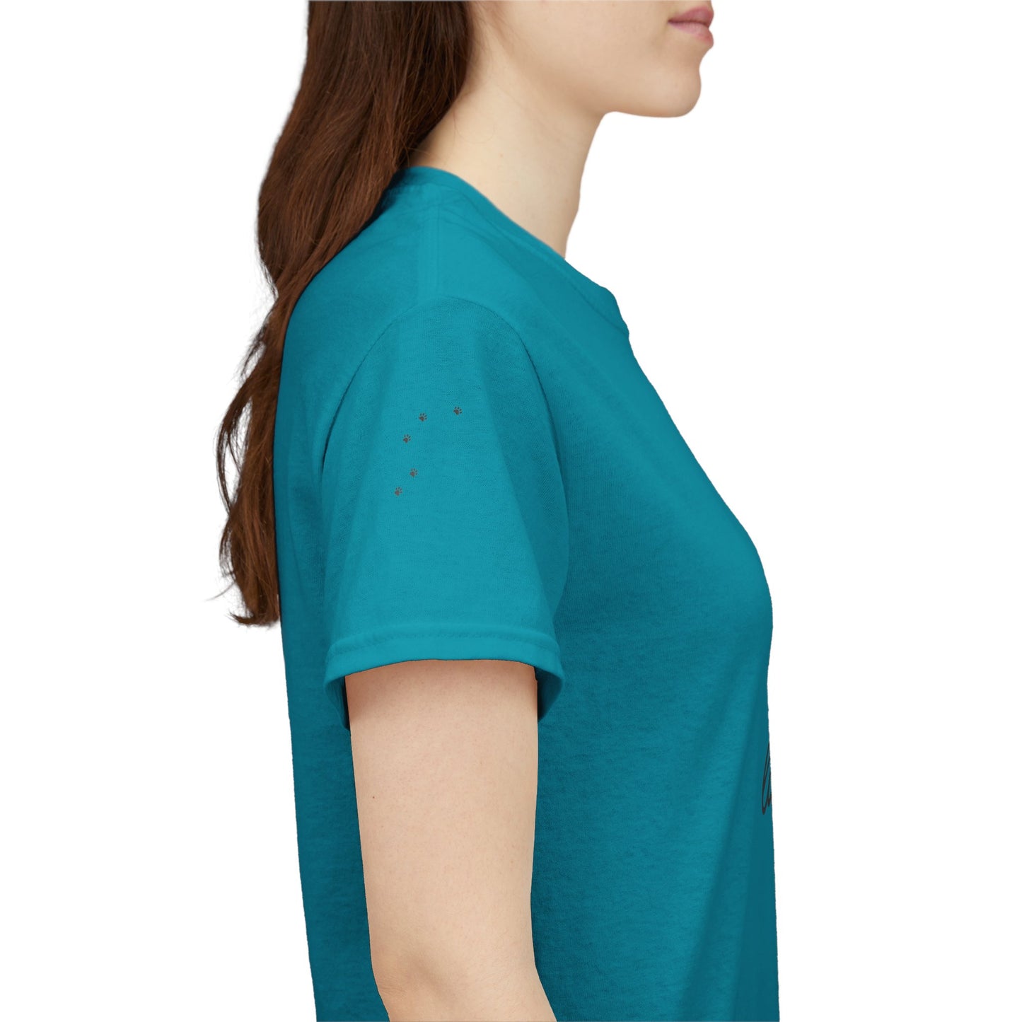 Unisex Heavy Cotton Tee - 'Little Paws, Big Friends' - Perfect for Animal Lovers and Pet Owners