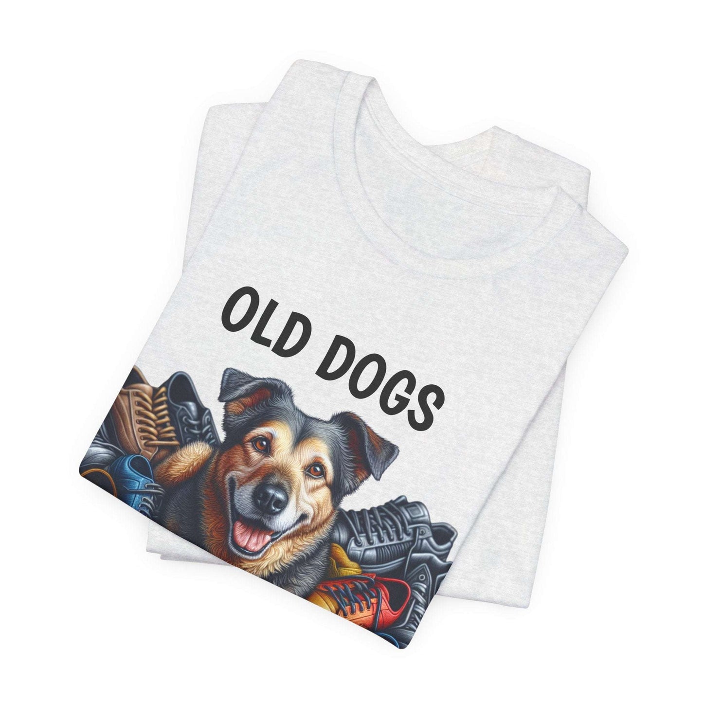 Cherish Every Step - T-Shirt for Dog Lovers | Celebrate Life with Senior Dogs | Unisex Jersey T-Shirt