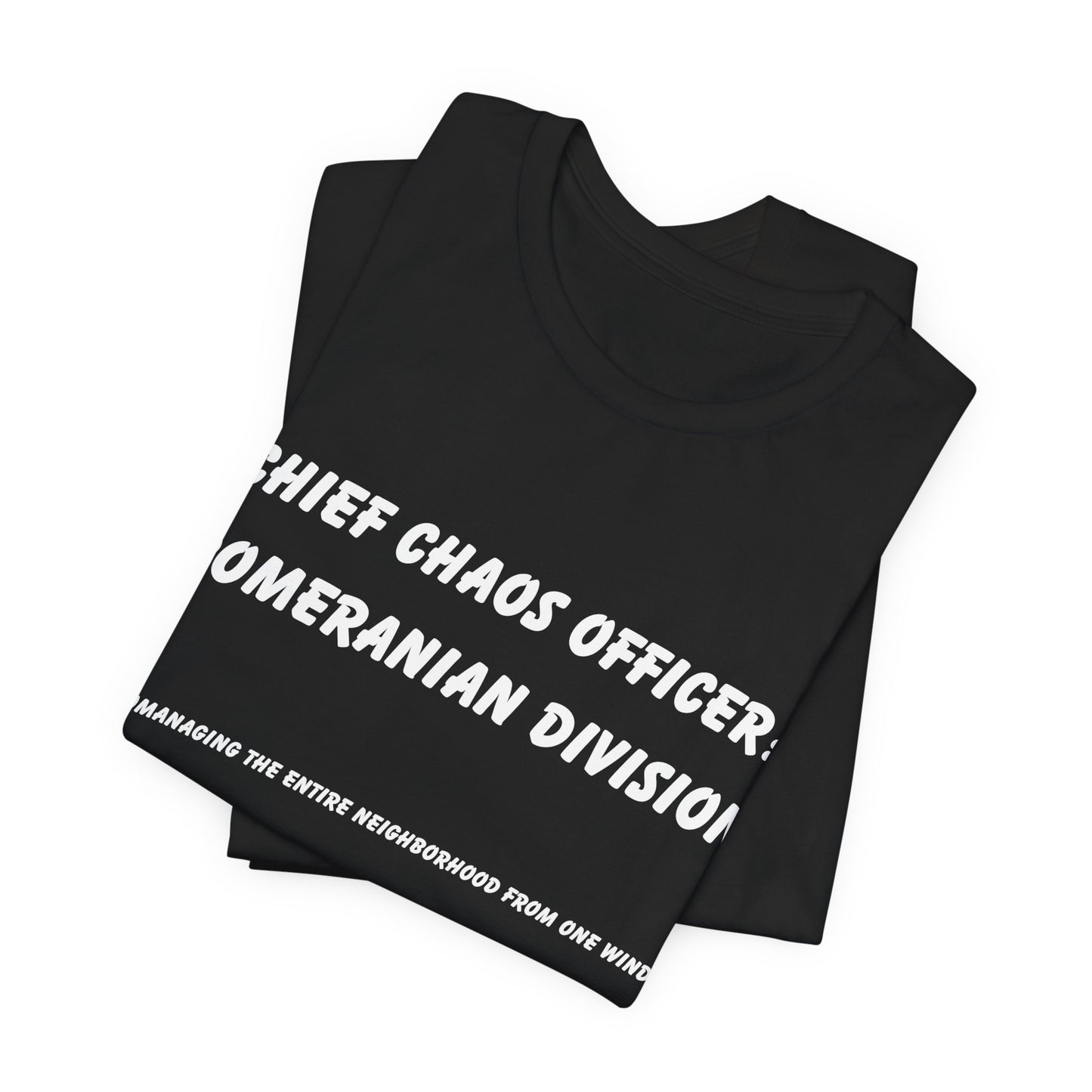 Chief Chaos Officer Pomeranian Shirt – Funny Dog Lover Tee
