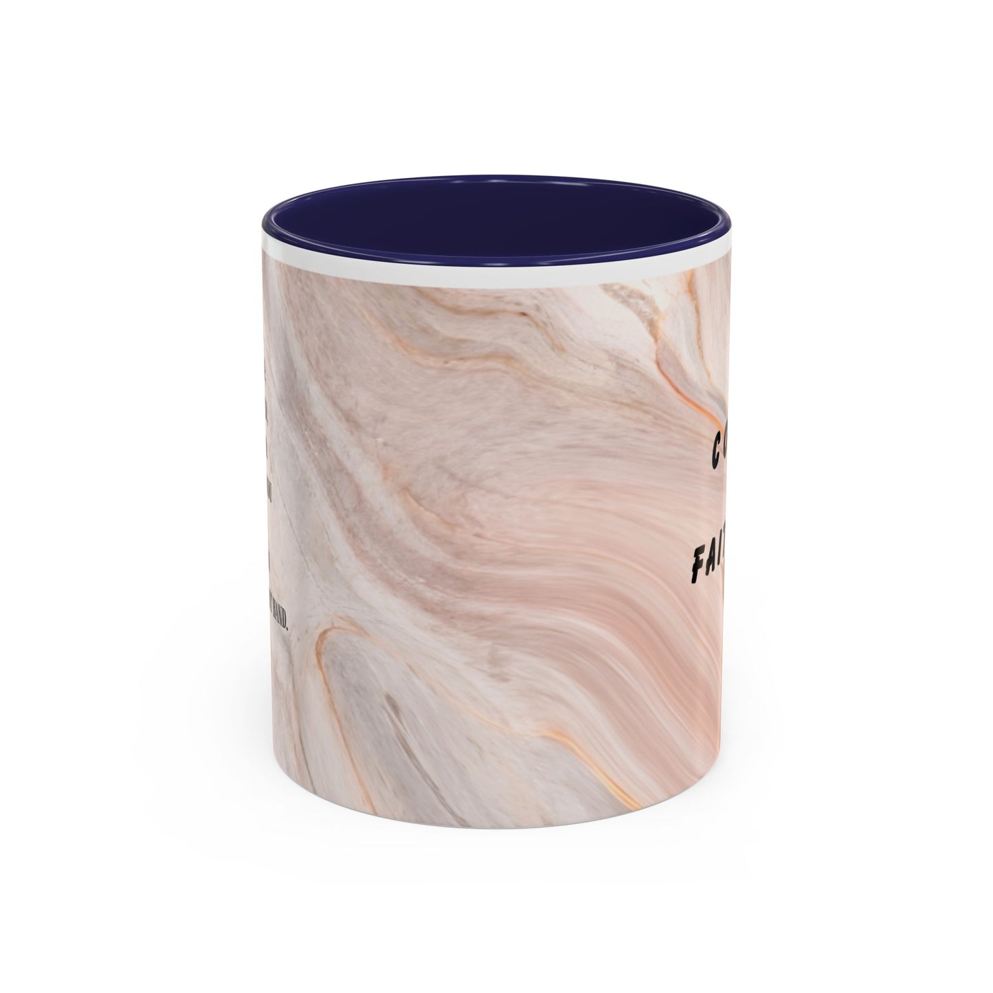 Isaiah 41:10 Encouragement Mug – Christian Scripture Coffee Cup with Wraparound Textured Design – Faith & Strength Gift in Multiple Accent Colors