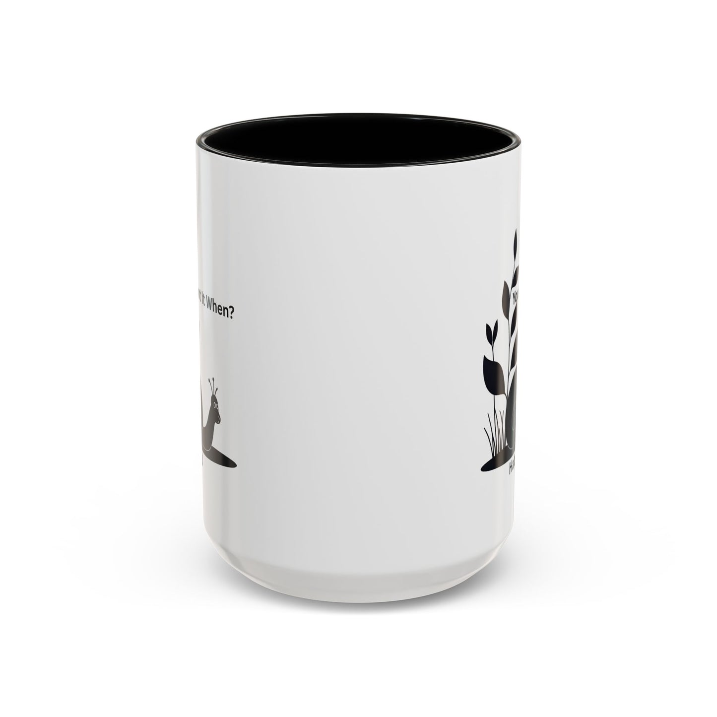 Mug - Habakkuk 2:3 Trust God's Timing Snail Path Coffee Mug