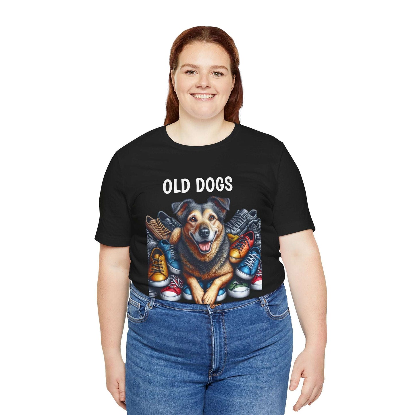 Cherish Every Step - T-Shirt for Dog Lovers | Celebrate Life with Senior Dogs | Unisex Jersey T-Shirt