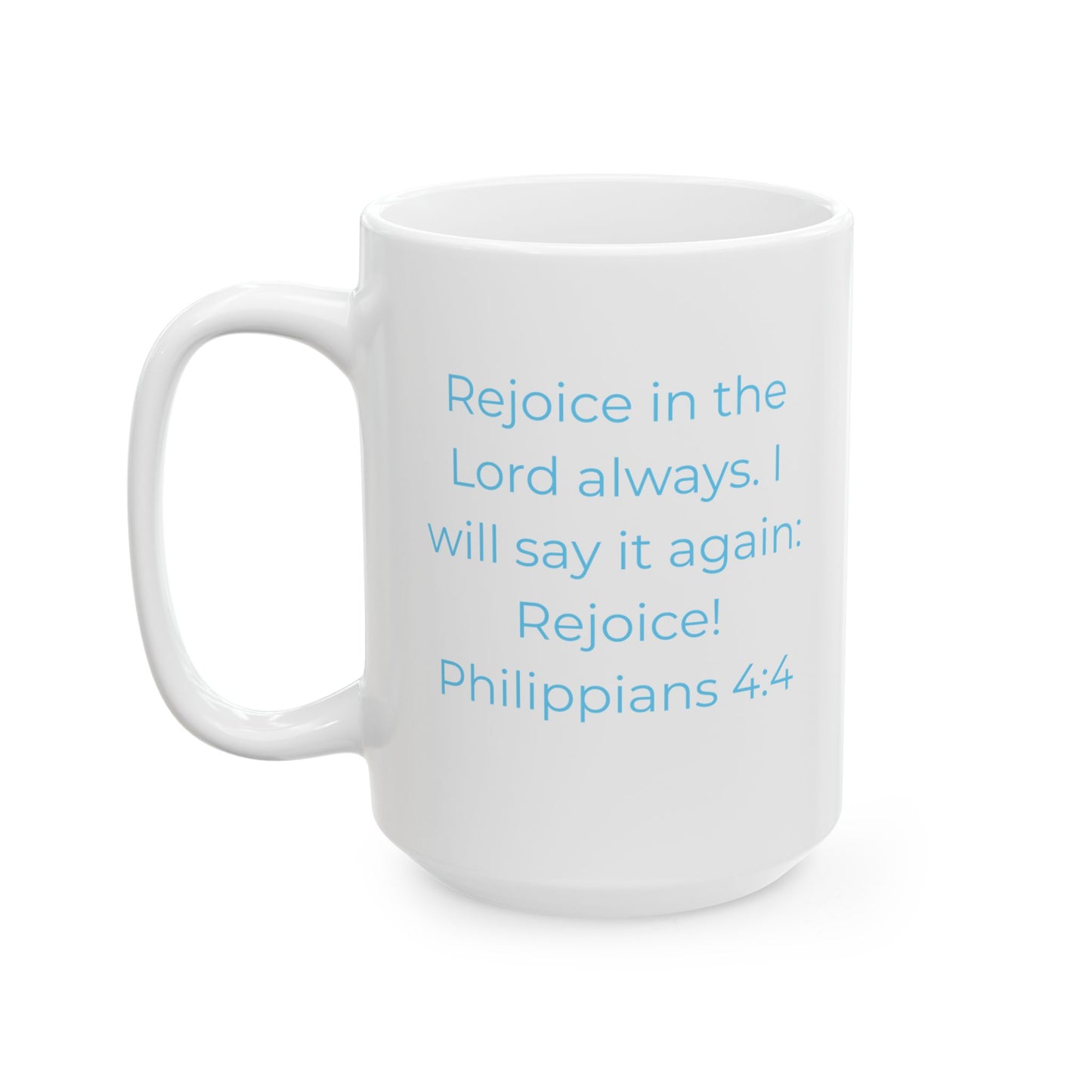 French Bulldog Skateboard Mug – "Rejoice Always, Roll With It" – Philippians 4:4 Christian Dog Lover Mug