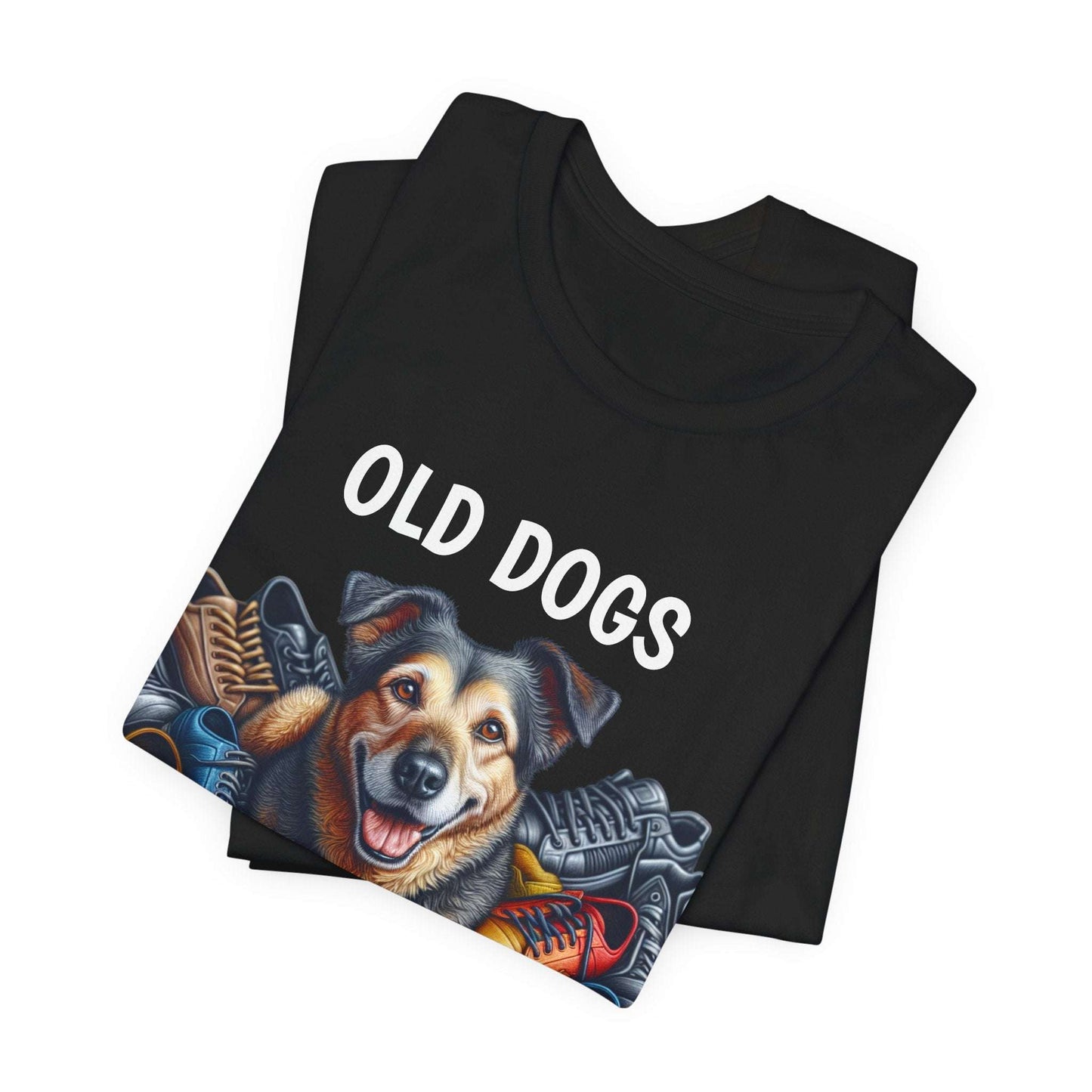 Cherish Every Step - T-Shirt for Dog Lovers | Celebrate Life with Senior Dogs | Unisex Jersey T-Shirt