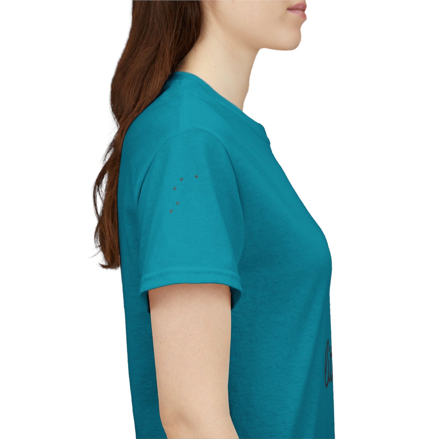 Unisex Heavy Cotton Tee - 'Little Paws, Loyal Hearts' - Perfect for Animal Lovers and Pet Owners