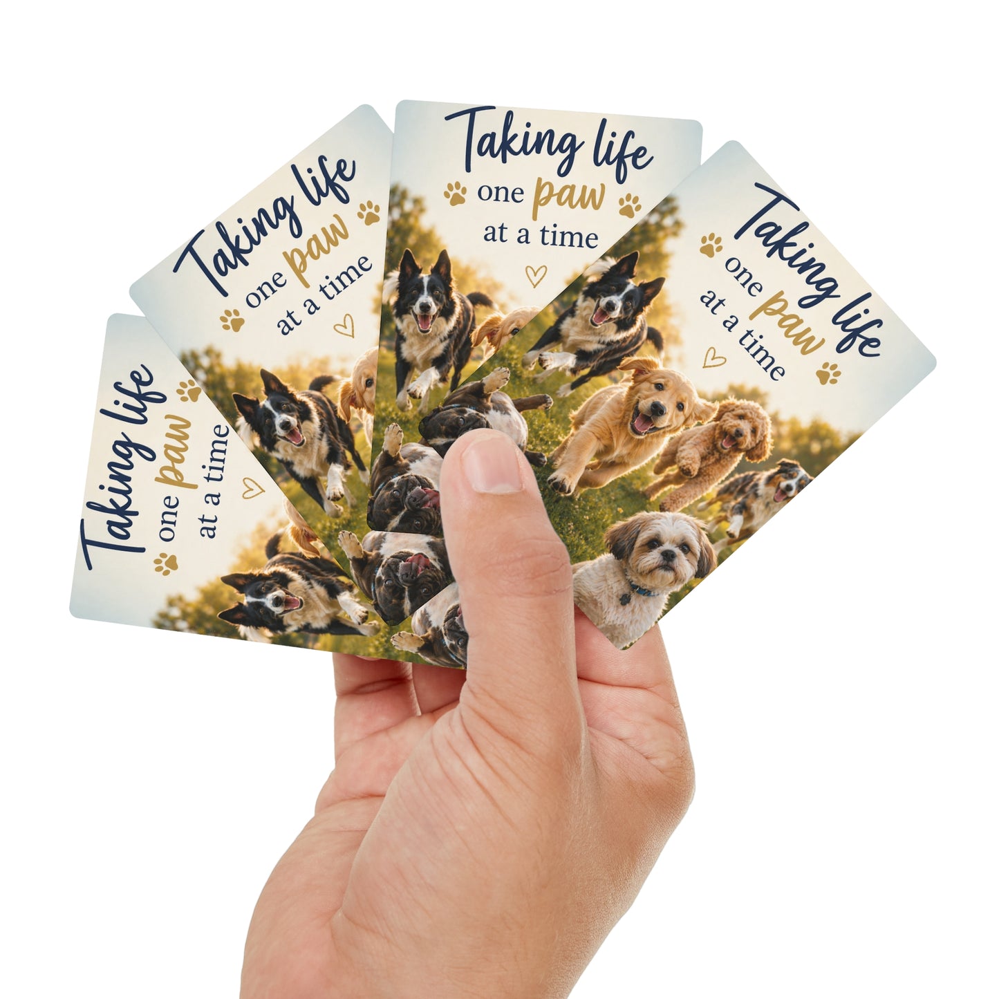 Joyful Playing Cards with Dogs – Fun & Uplifting Card Deck for All Ages | Family Game Night, Positive Gift, Stress Relief, Christian Joy Theme
