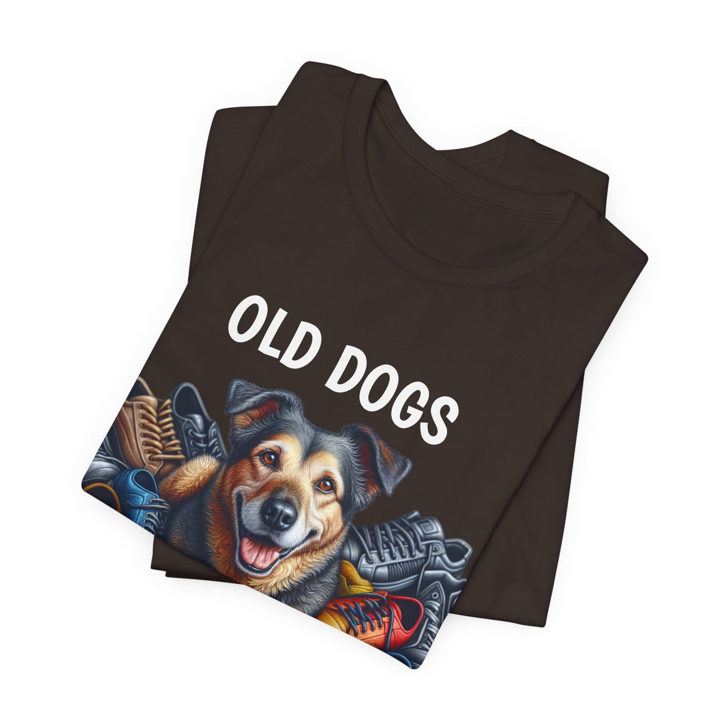 Cherish Every Step - T-Shirt for Dog Lovers | Celebrate Life with Senior Dogs | Unisex Jersey T-Shirt