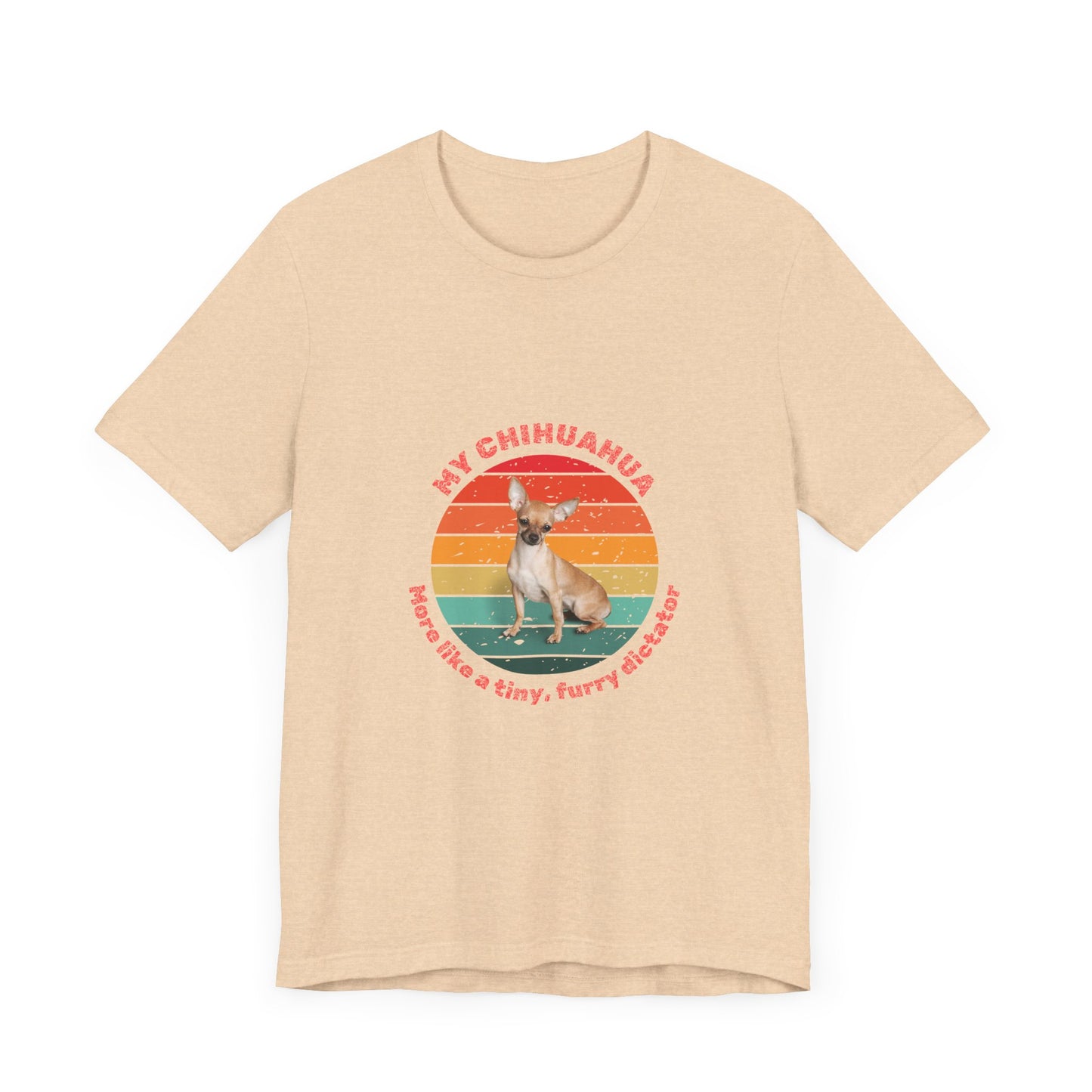My Chihuahua Unisex Jersey Tee - Perfect for Dog Lovers