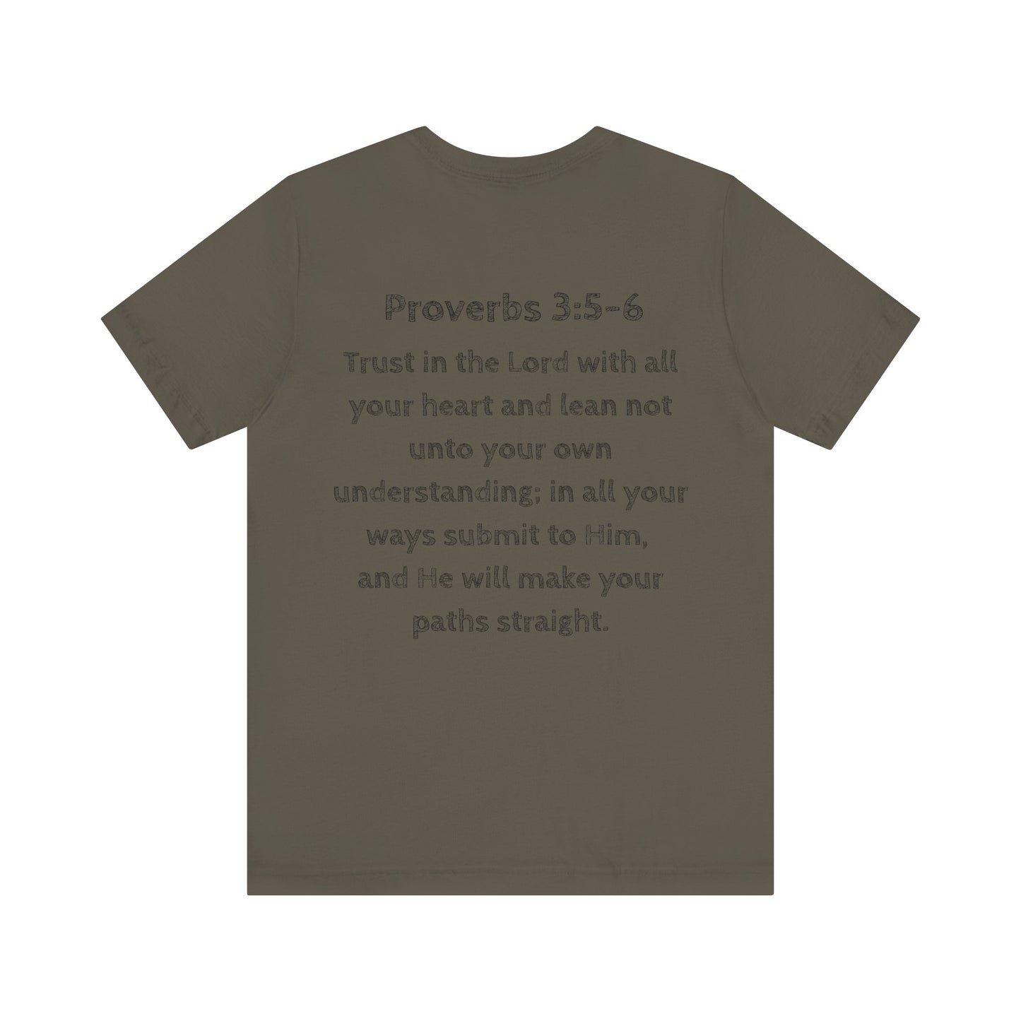 Christian Dog T-Shirt – "I Trust Him" Faith Over Fear Tee