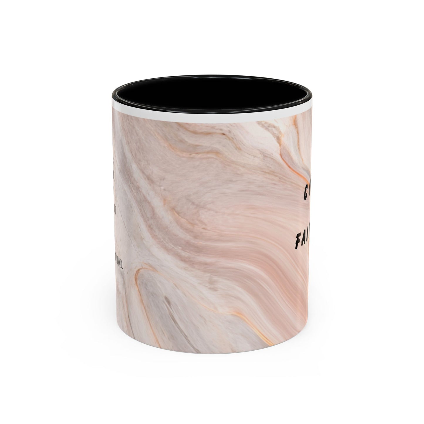 Isaiah 41:10 Encouragement Mug – Christian Scripture Coffee Cup with Wraparound Textured Design – Faith & Strength Gift in Multiple Accent Colors