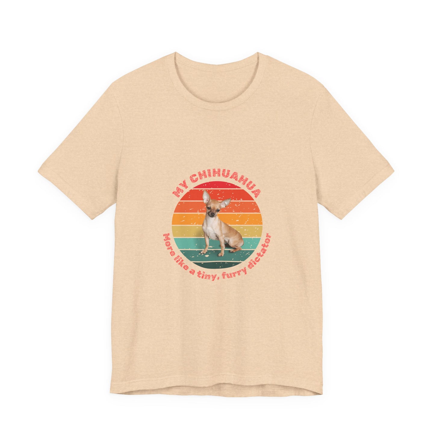 My Chihuahua Unisex Jersey Tee - Perfect for Dog Lovers