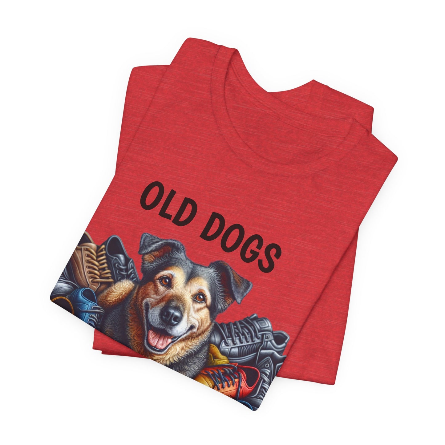 Cherish Every Step - T-Shirt for Dog Lovers | Celebrate Life with Senior Dogs | Unisex Jersey T-Shirt