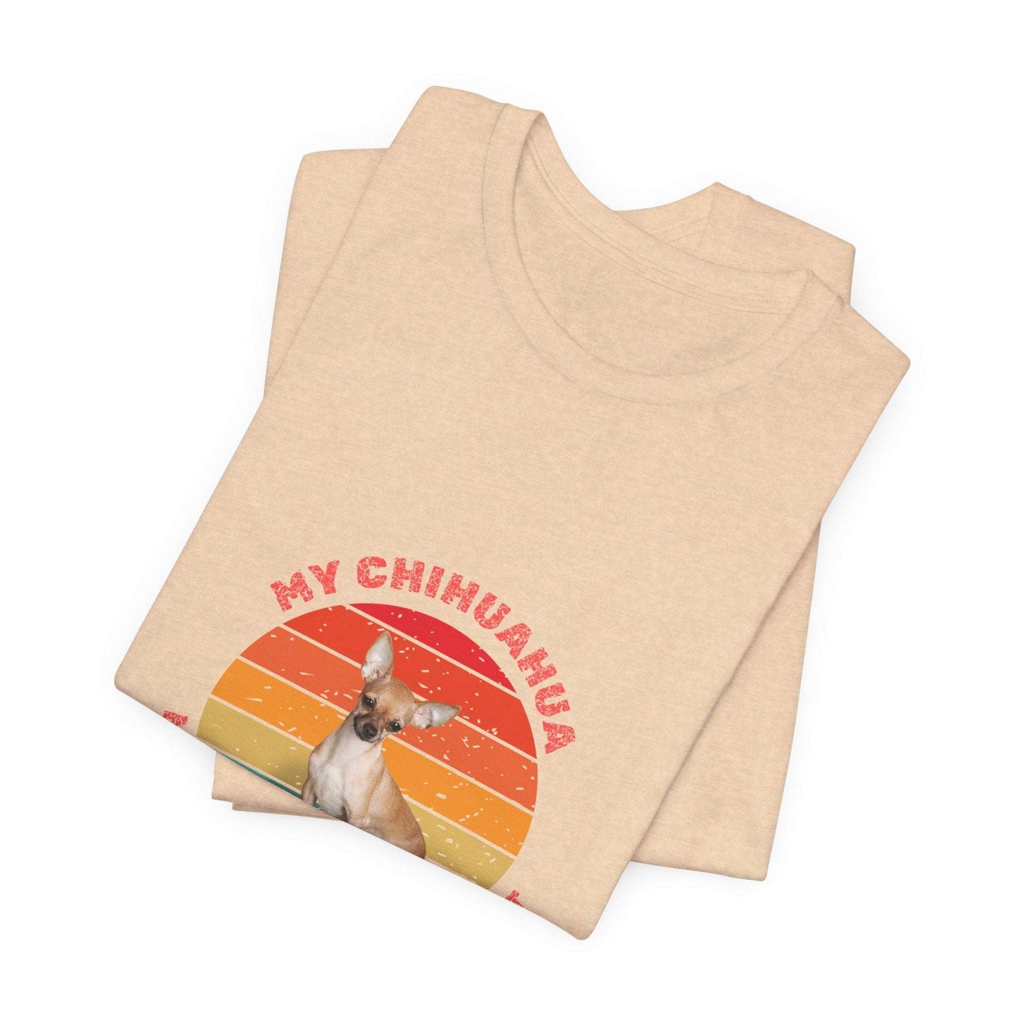 My Chihuahua Unisex Jersey Tee - Perfect for Dog Lovers