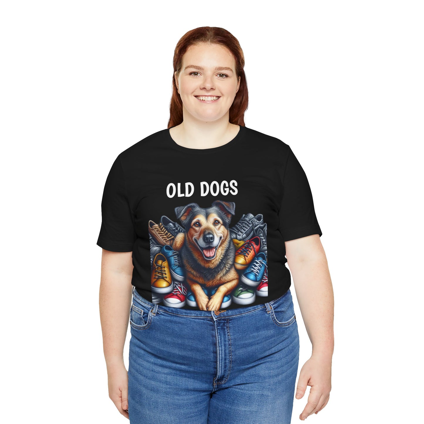 Cherish Every Step - T-Shirt for Dog Lovers | Celebrate Life with Senior Dogs | Unisex Jersey T-Shirt