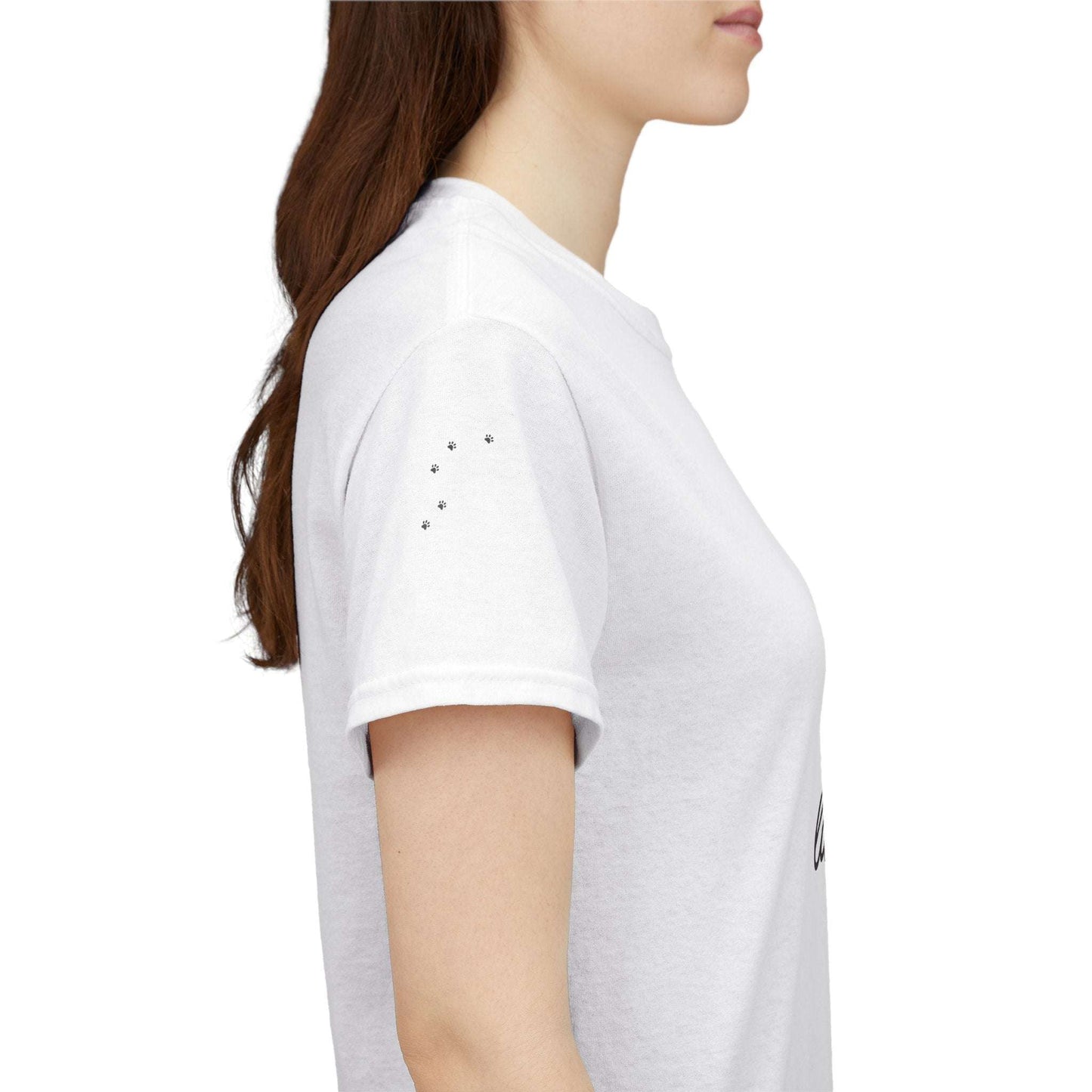 Unisex Heavy Cotton Tee - 'Little Paws, Big Friends' - Perfect for Animal Lovers and Pet Owners