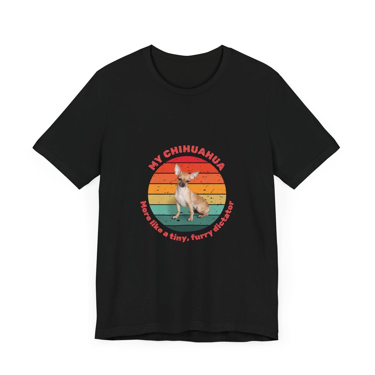 My Chihuahua Unisex Jersey Tee - Perfect for Dog Lovers