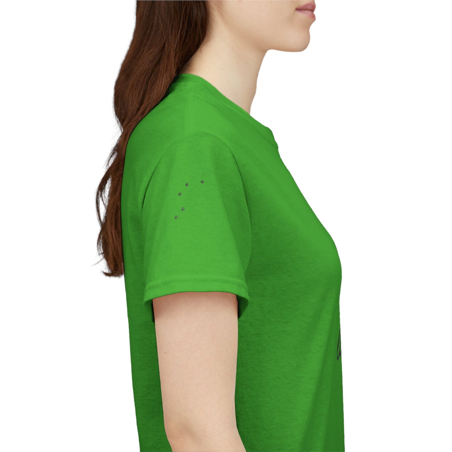 Unisex Heavy Cotton Tee - 'Little Paws, Big Friends' - Perfect for Animal Lovers and Pet Owners
