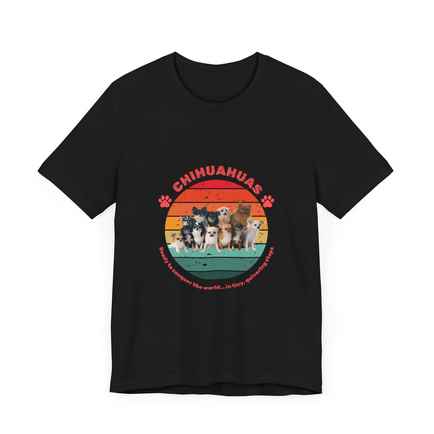 Chihuahua Dogs Unisex Jersey T-Shirt – Show Your Love for Chihuahuas