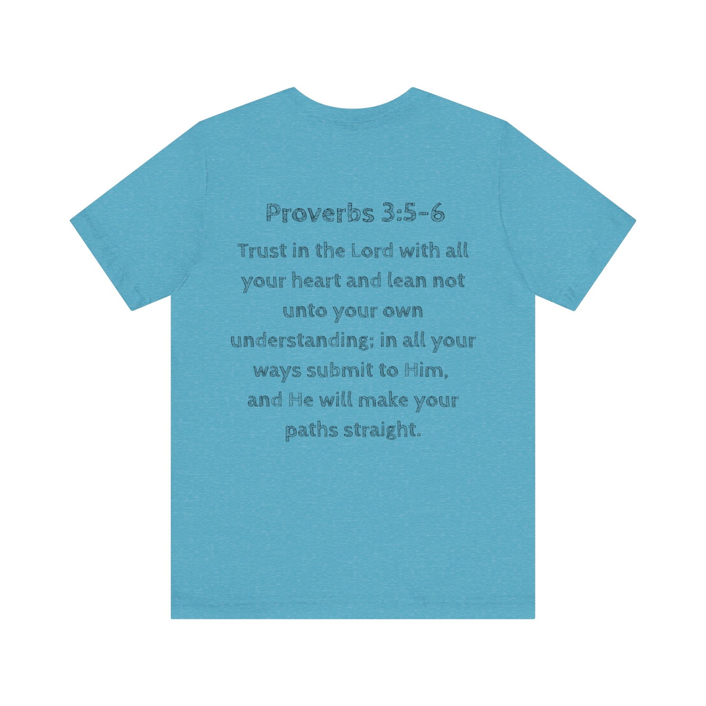 Christian Dog T-Shirt – "I Trust Him" Faith Over Fear Tee