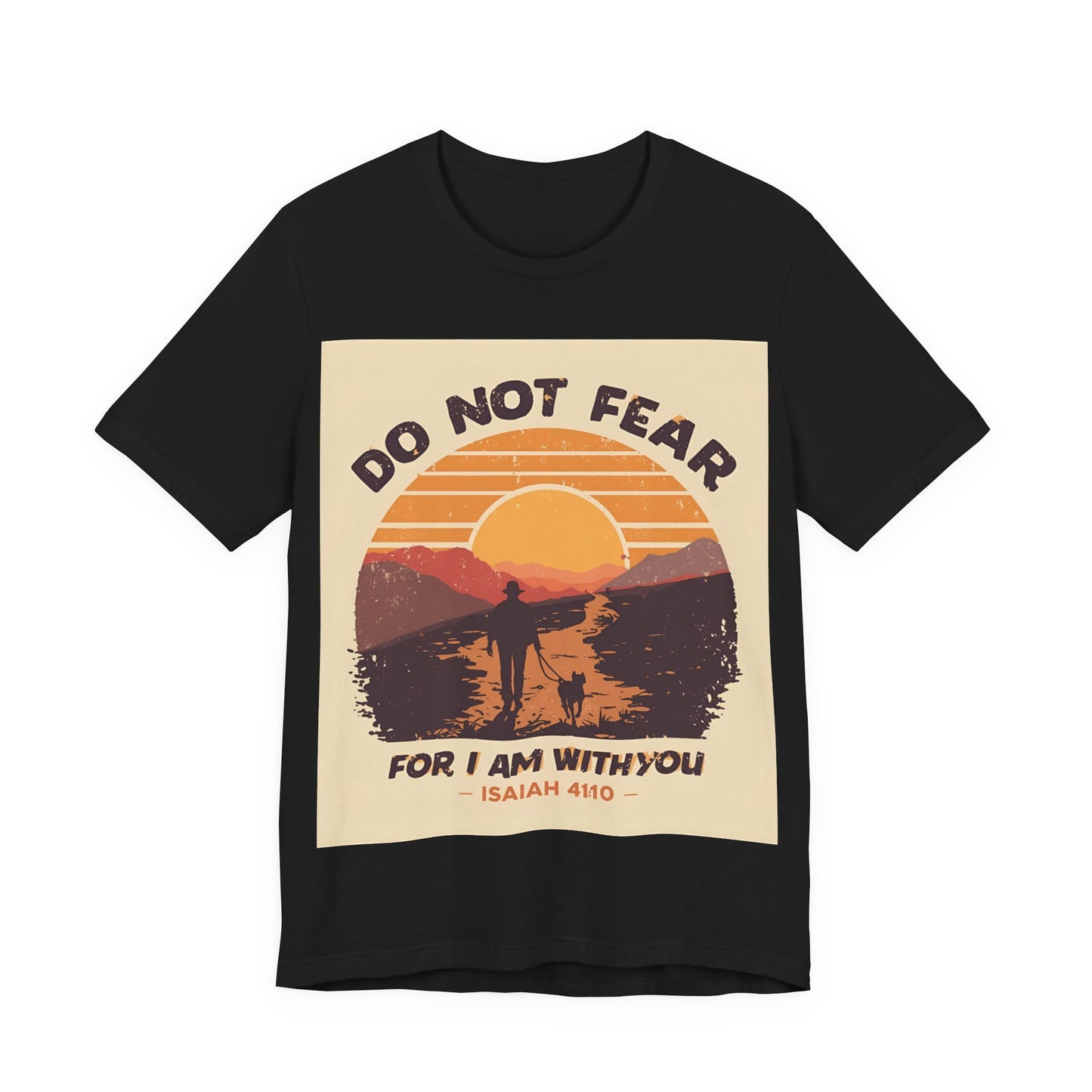 Retro Isaiah 41:10 Unisex Tee
