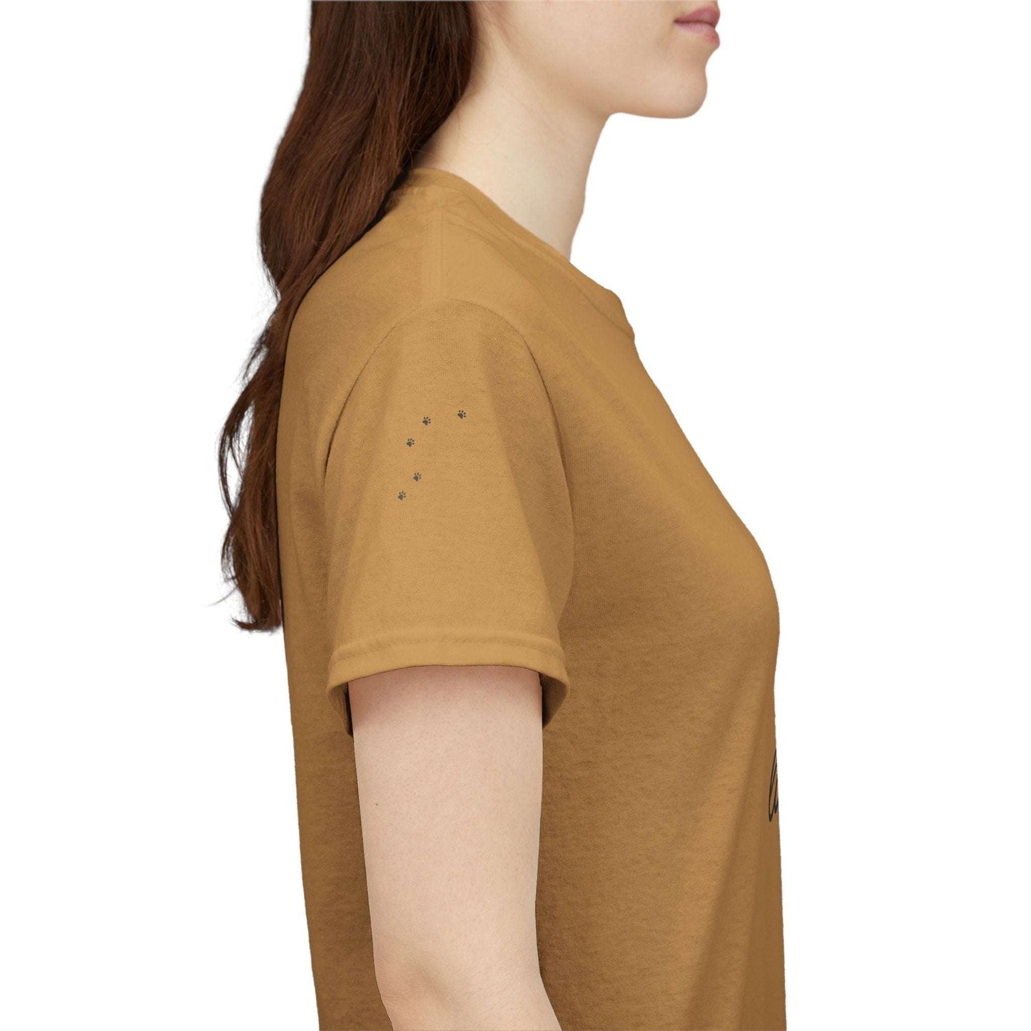 Unisex Heavy Cotton Tee - 'Little Paws, Big Friends' - Perfect for Animal Lovers and Pet Owners