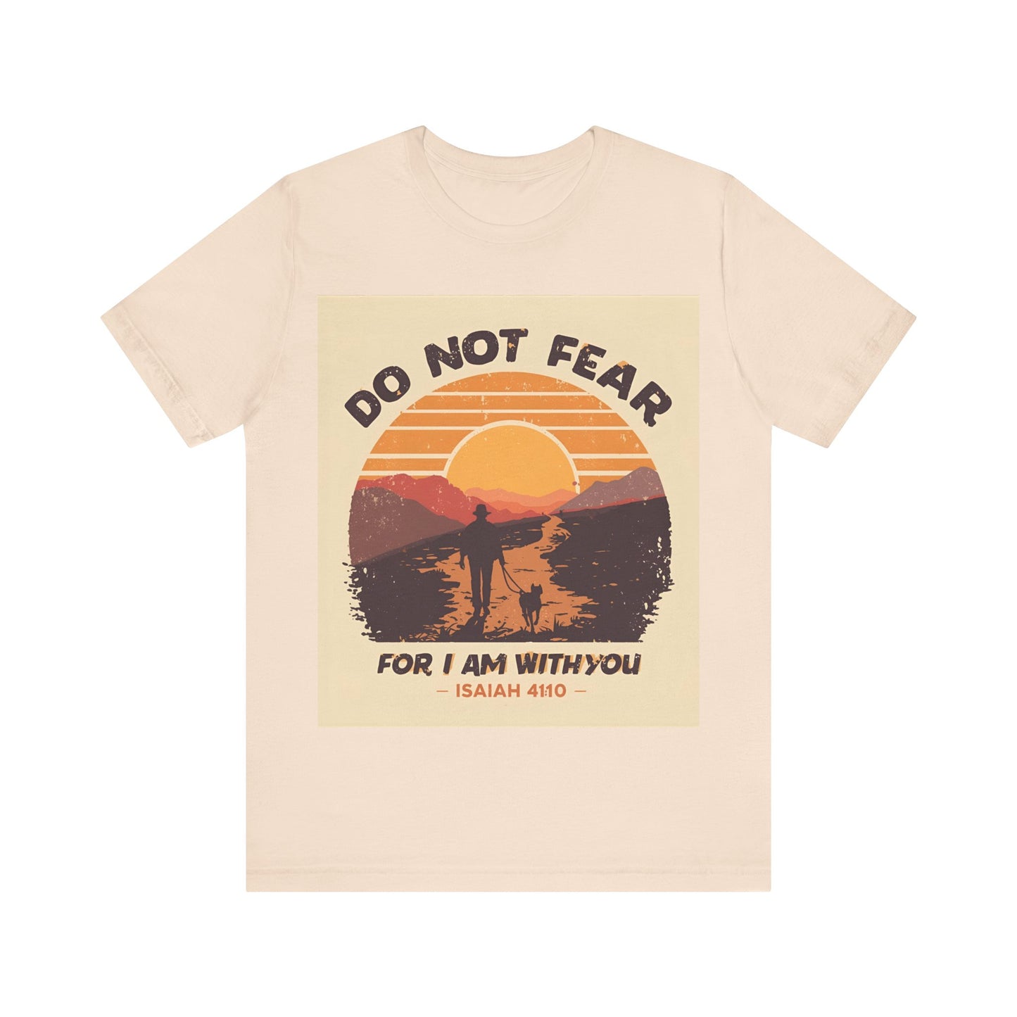 Retro Isaiah 41:10 Unisex Tee