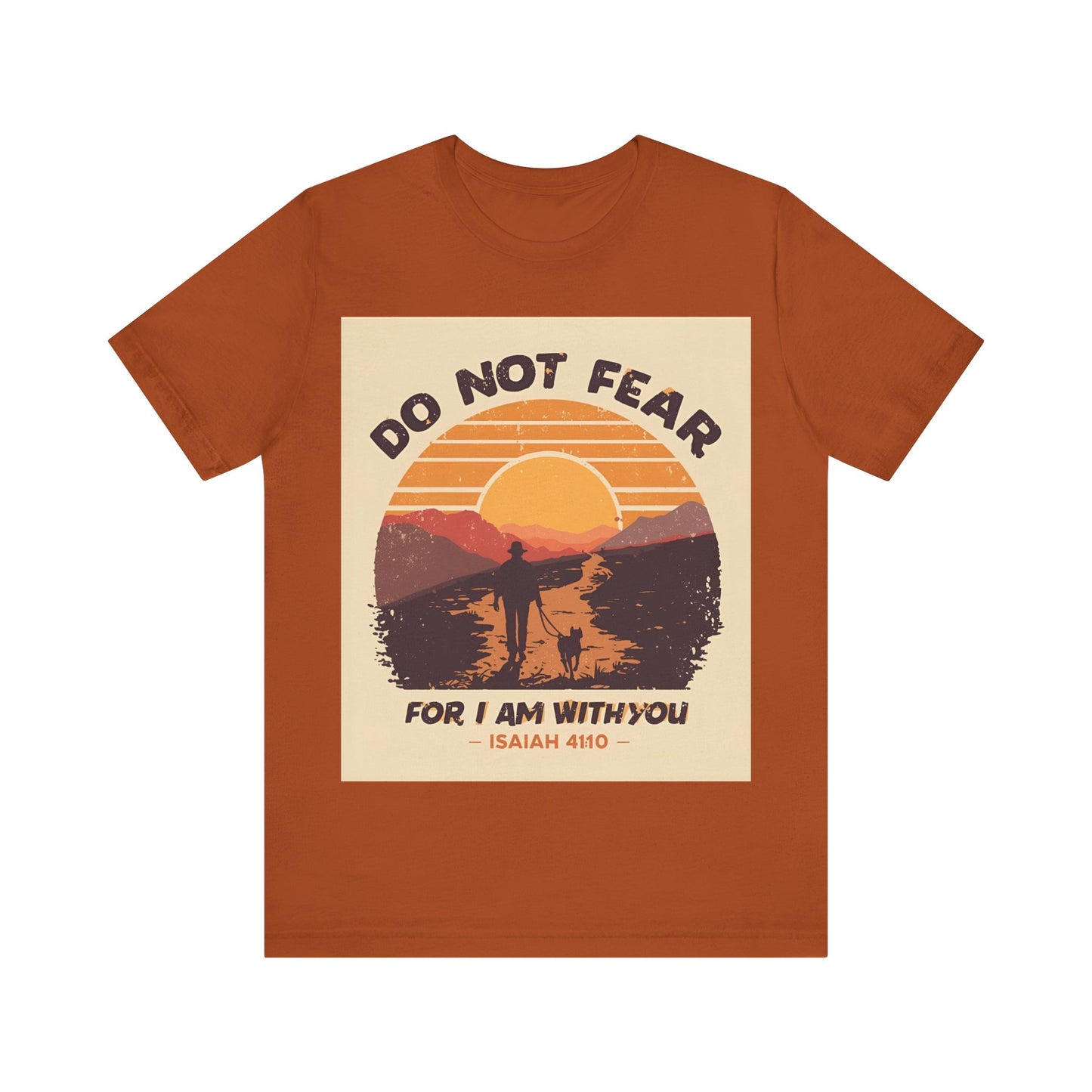 Retro Isaiah 41:10 Unisex Tee