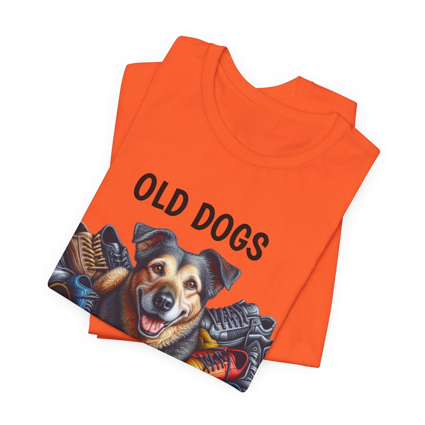 Cherish Every Step - T-Shirt for Dog Lovers | Celebrate Life with Senior Dogs | Unisex Jersey T-Shirt