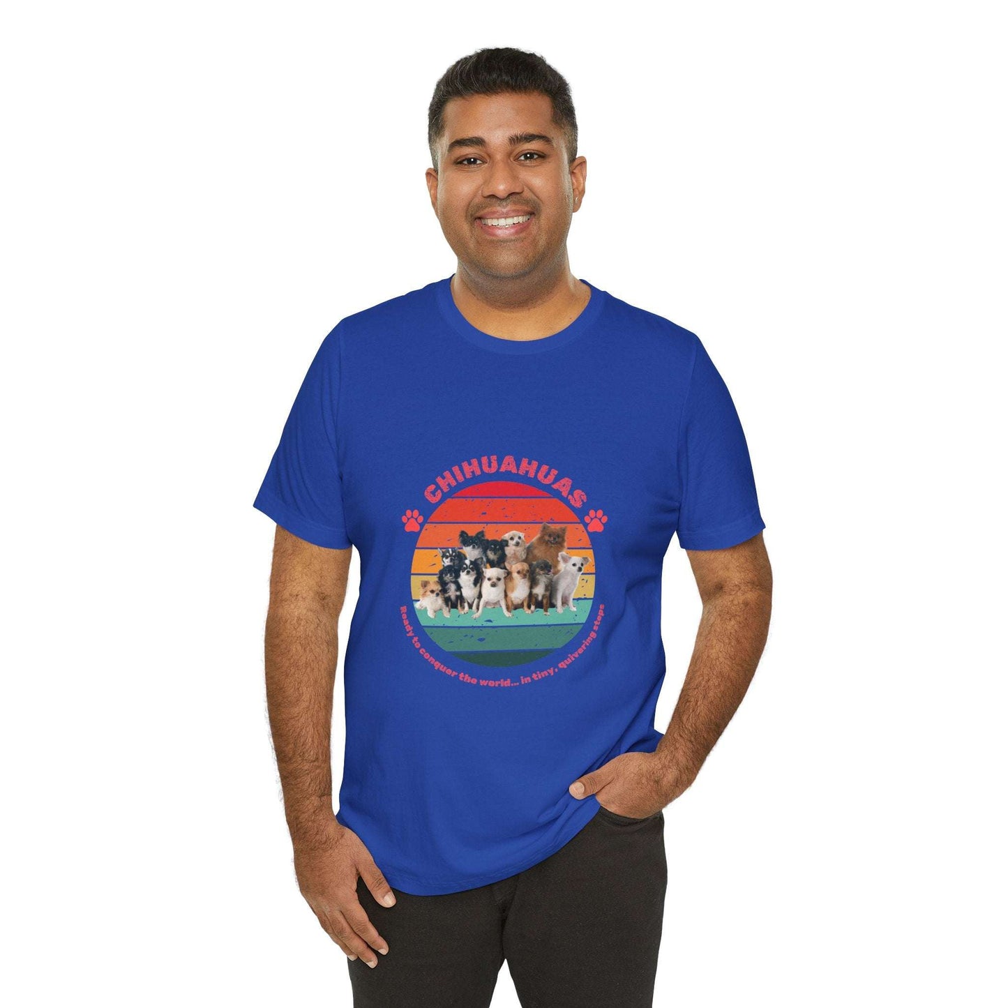Chihuahua Dogs Unisex Jersey T-Shirt – Show Your Love for Chihuahuas