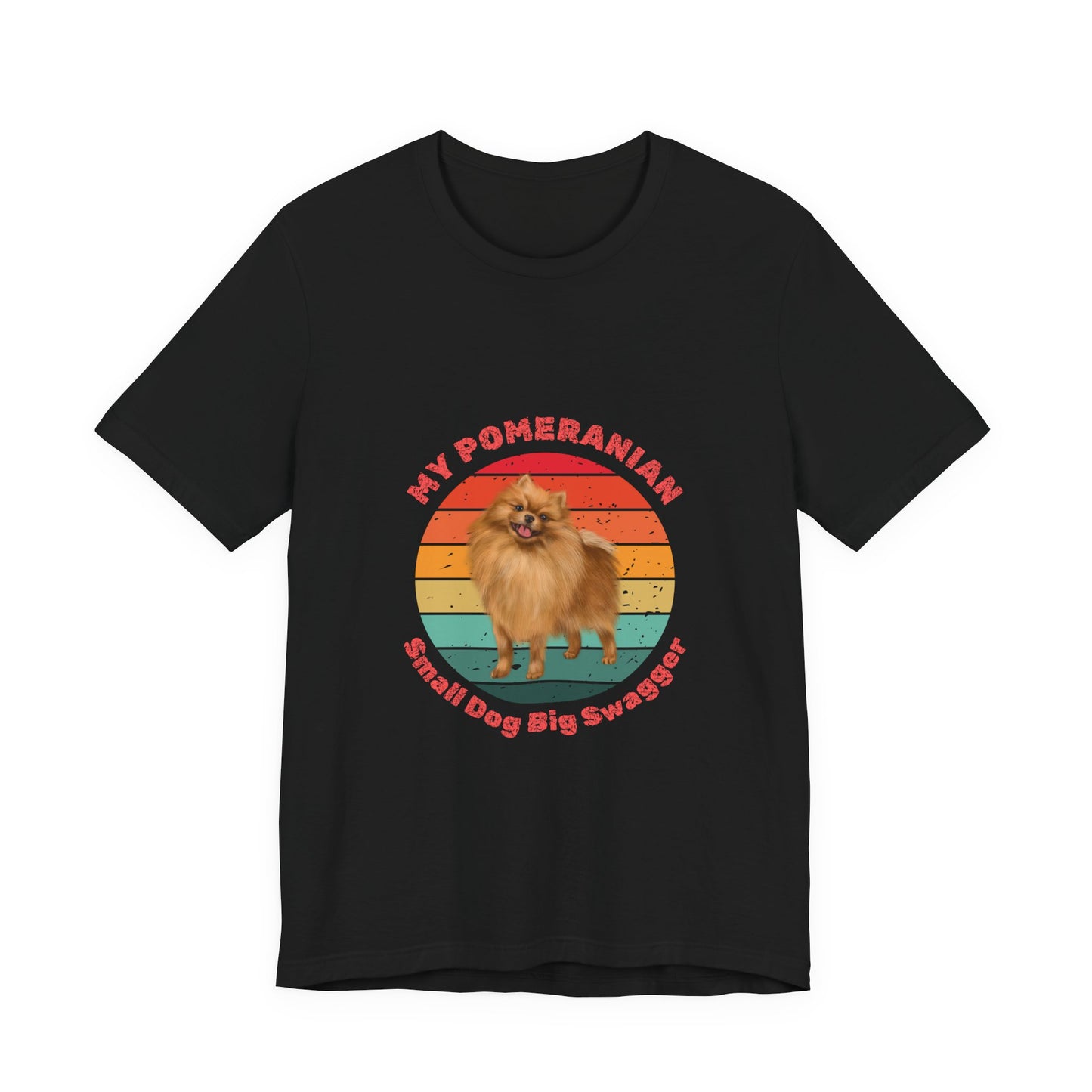 Pomeranian Lover Unisex Jersey T-Shirt – Perfect for Playful Pomeranian Owners