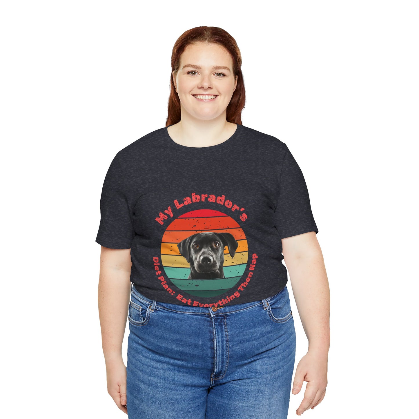 Labrador Unisex Jersey T-Shirt for Dog Lovers - Perfect for Labrador Owners