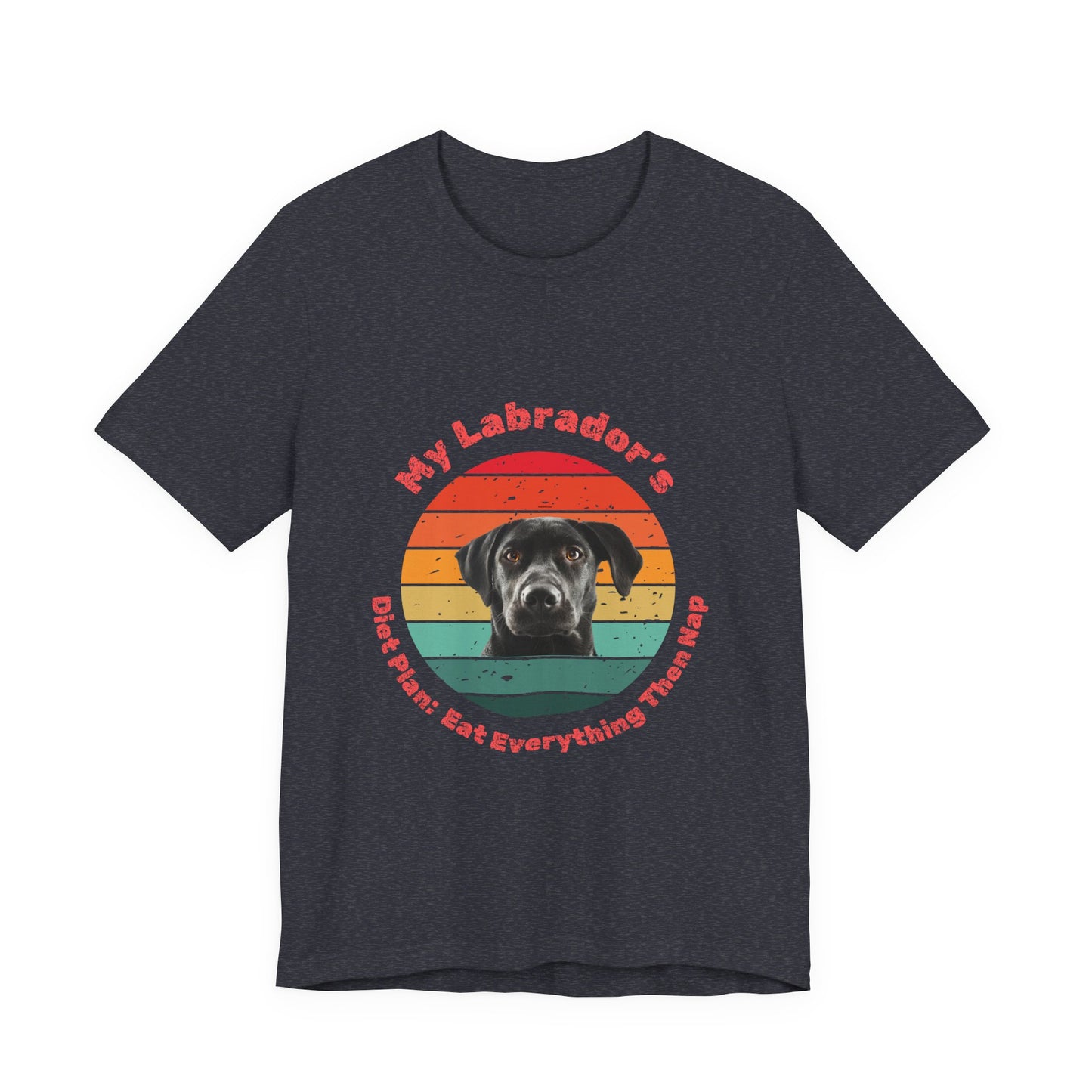 Labrador Unisex Jersey T-Shirt for Dog Lovers - Perfect for Labrador Owners