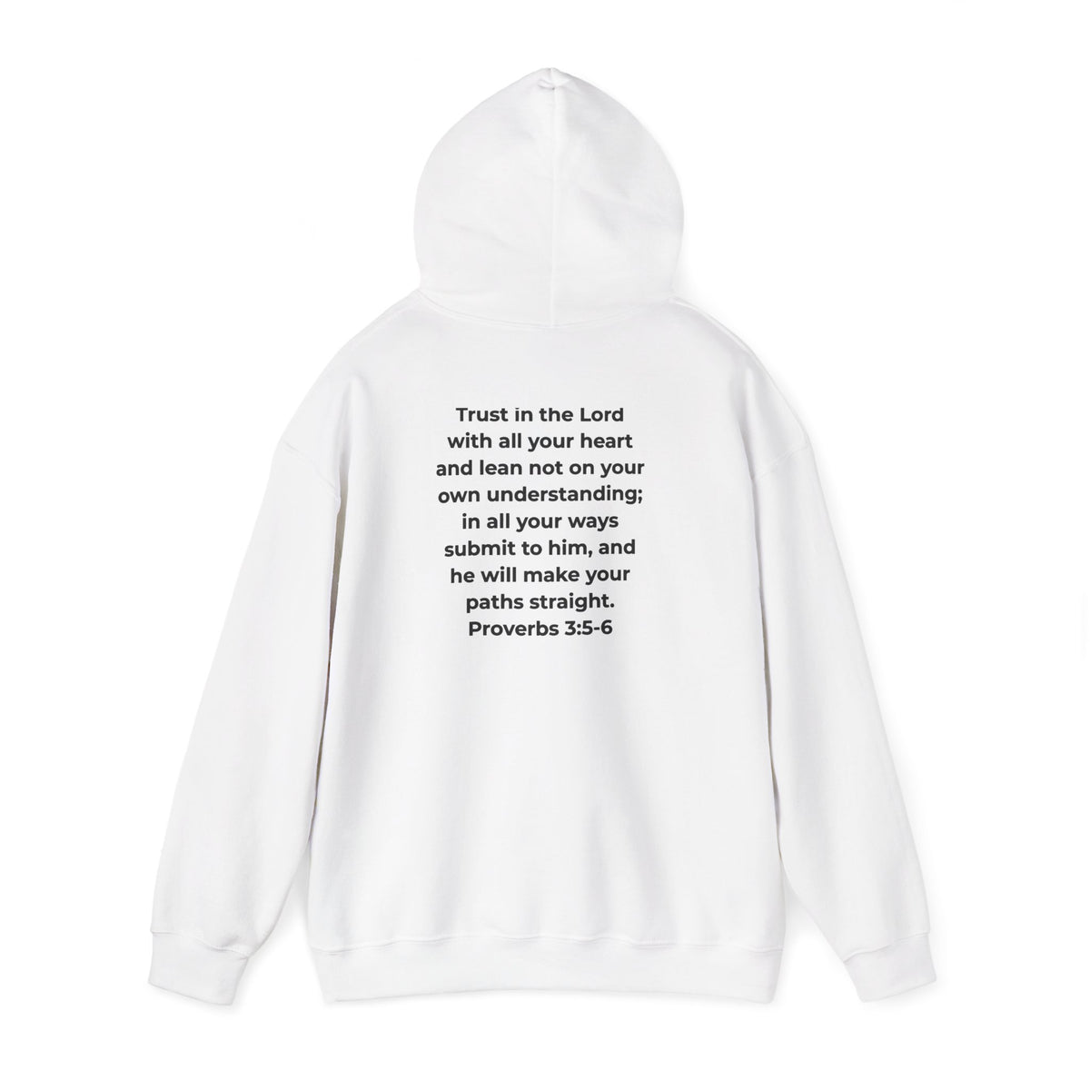 Funny Christian Dog Hoodie, “I Don’t Know What’s Happening but I Trust Him,” Proverbs 3:5–6 Unisex Sweatshirt