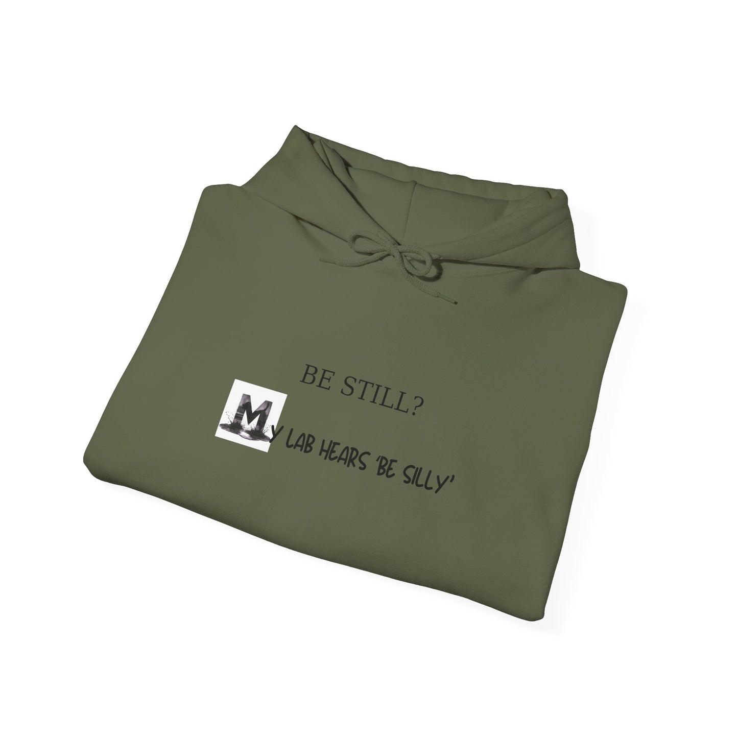 Be Still? My Lab Hears Be Silly Hoodie – Funny Labrador Lover Sweatshirt