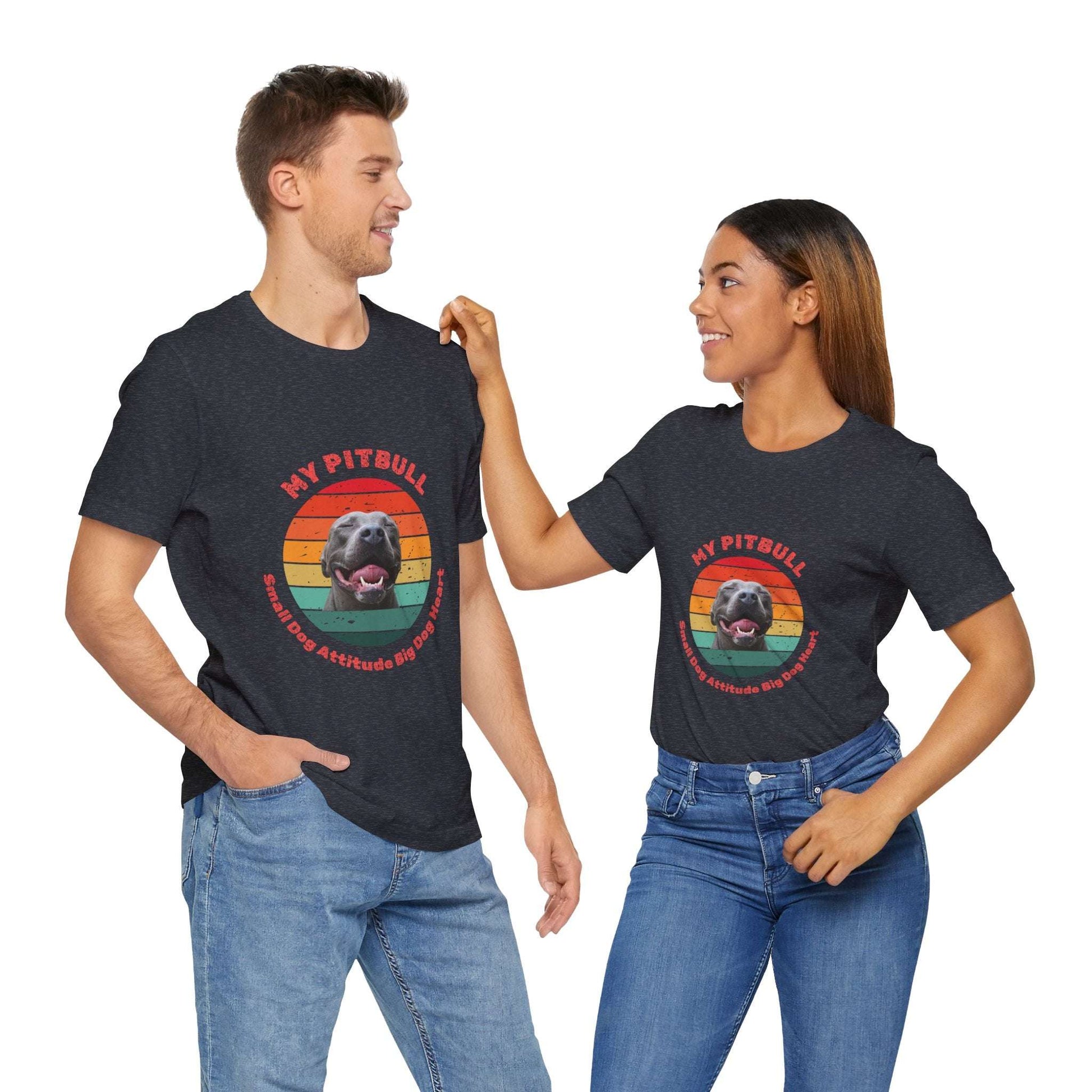 Pitbull Lover Unisex Jersey Short Sleeve T-Shirt – Celebrate Your Furry Best Friend in Style!