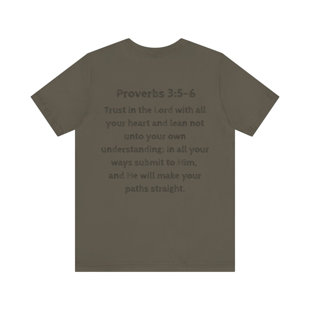 Christian Dog T-Shirt – "I Trust Him" Faith Over Fear Tee