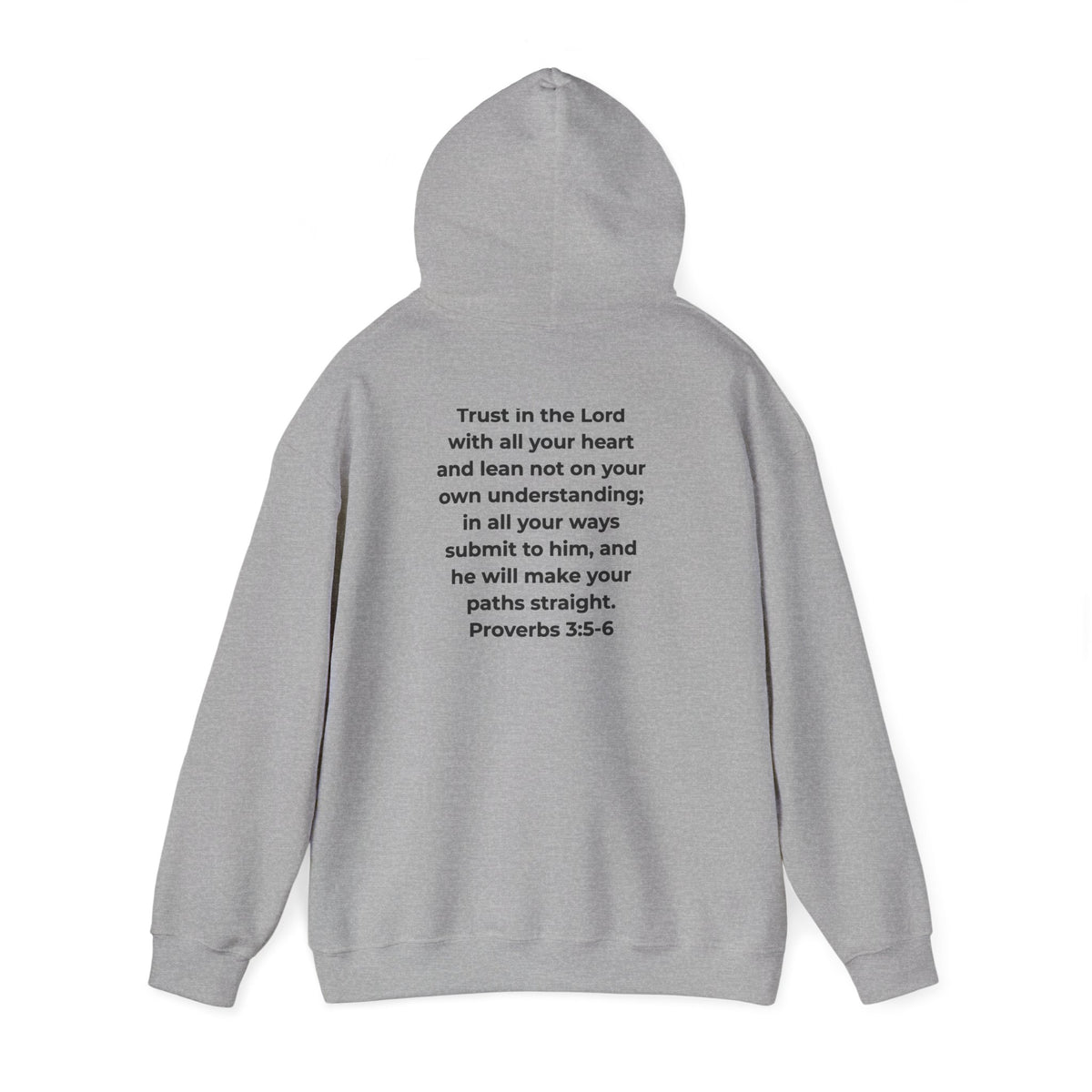 Funny Christian Dog Hoodie, “I Don’t Know What’s Happening but I Trust Him,” Proverbs 3:5–6 Unisex Sweatshirt