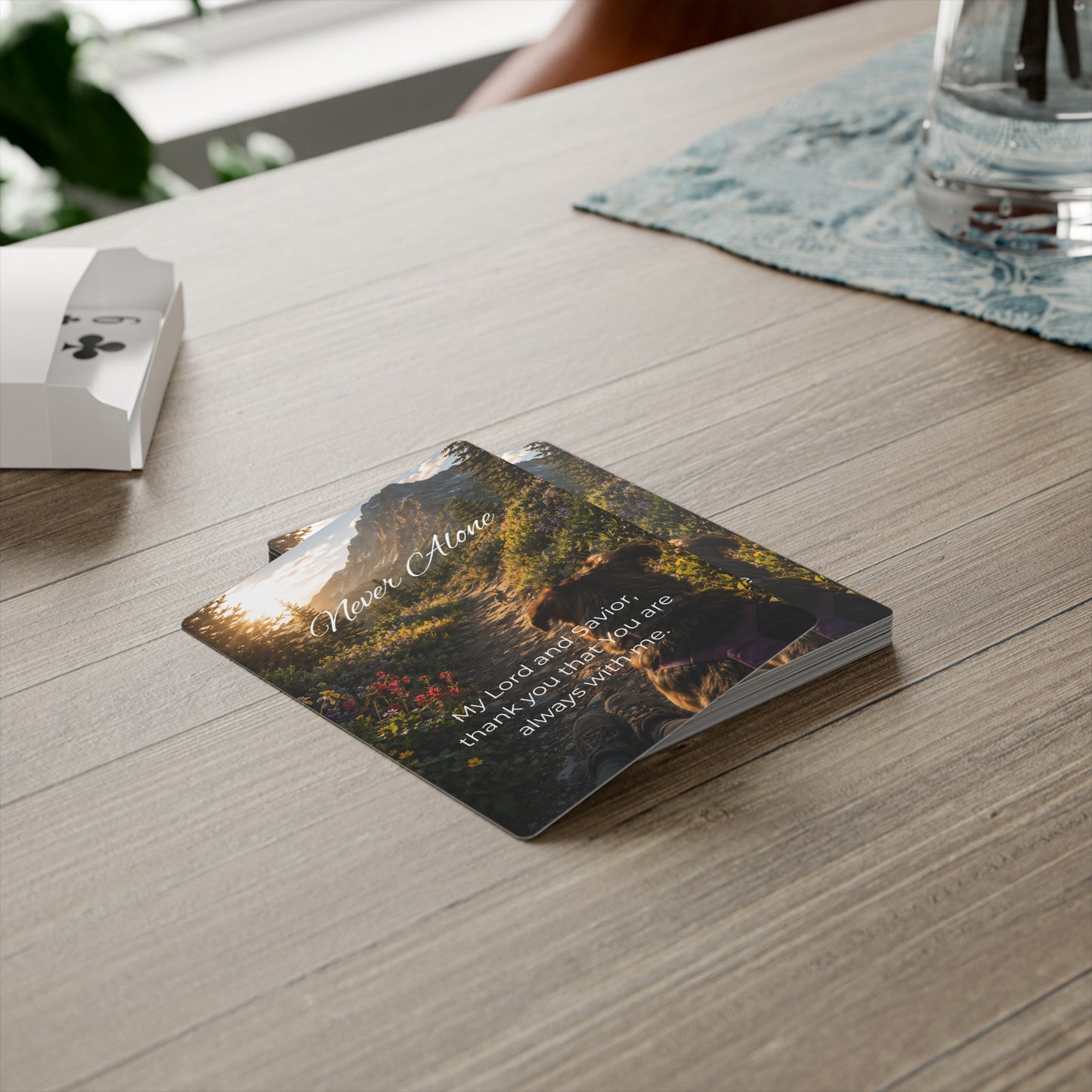 Faith-Based Playing Cards – Everyday Encouragement Deck with Dog Imagery | Christian Gift, Inspirational Card Game, Stress Relief, Mindful Play