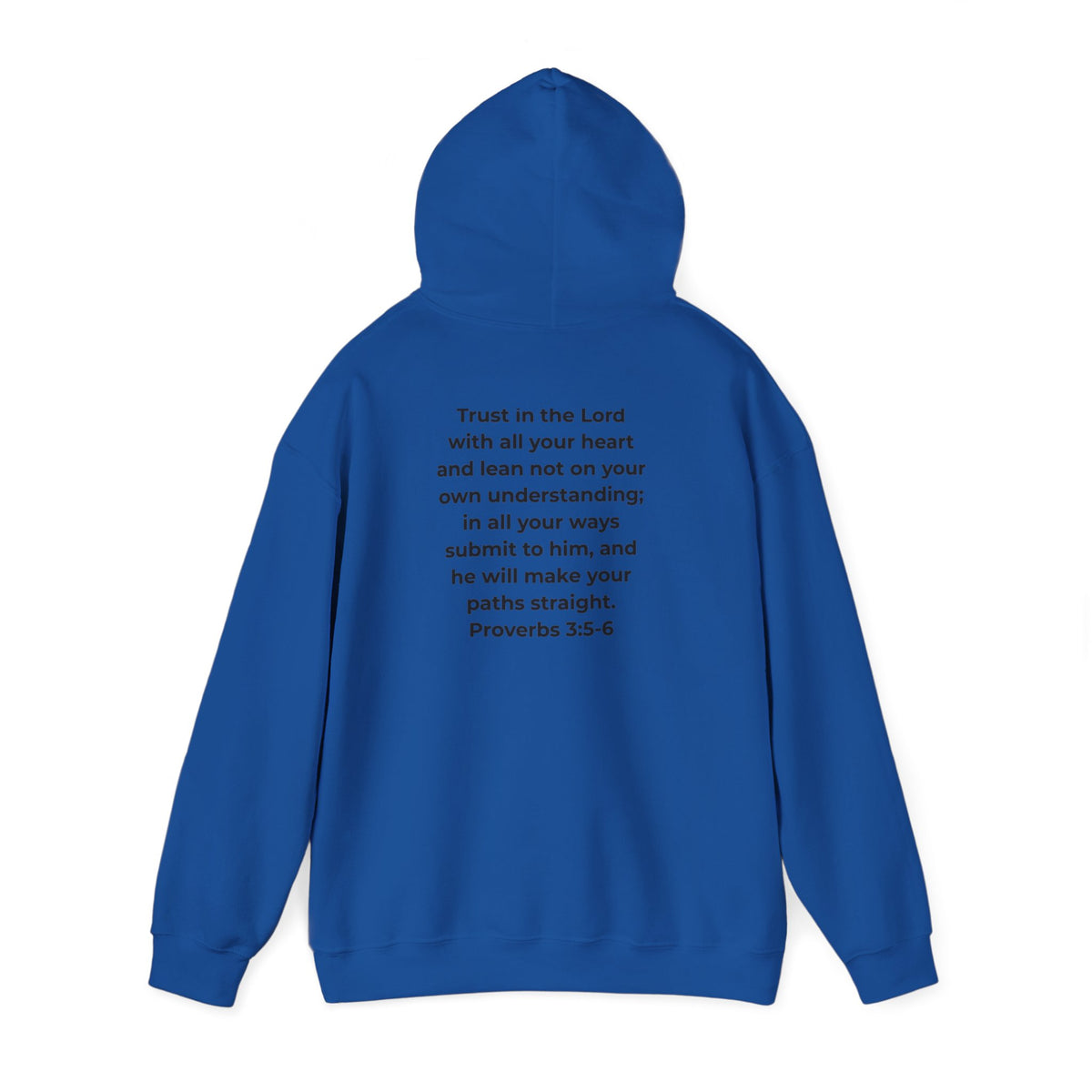 Funny Christian Dog Hoodie, “I Don’t Know What’s Happening but I Trust Him,” Proverbs 3:5–6 Unisex Sweatshirt
