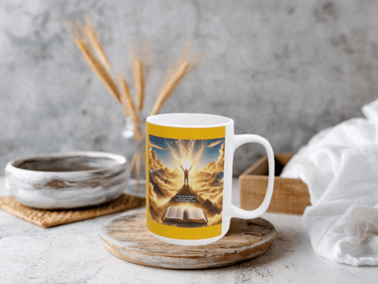 Inspirational Bible Verse Mug - 'I Can Do All Things Through Christ' - Philippians 4:13 Christian Motivational Mug