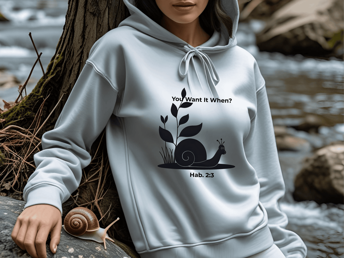 Snail Growth Inspirational Hoodie, Unisex Sweatshirt for Nature Lovers, Cozy Gift for Plant Enthusiasts, Relaxed Style for Everyday [...]