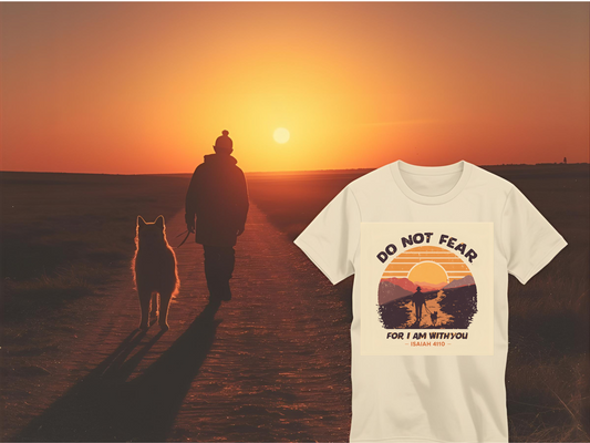 Retro Isaiah 41:10 Unisex Tee
