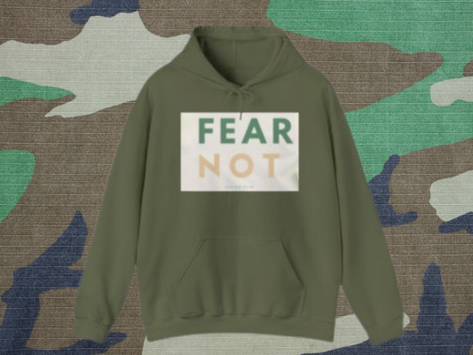Fear Not Unisex Hoodie - Isaiah 41:10 Reference