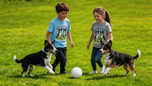 Faithful Friends Kids Christian Dog Shirt | Kid Designed Youth Tee